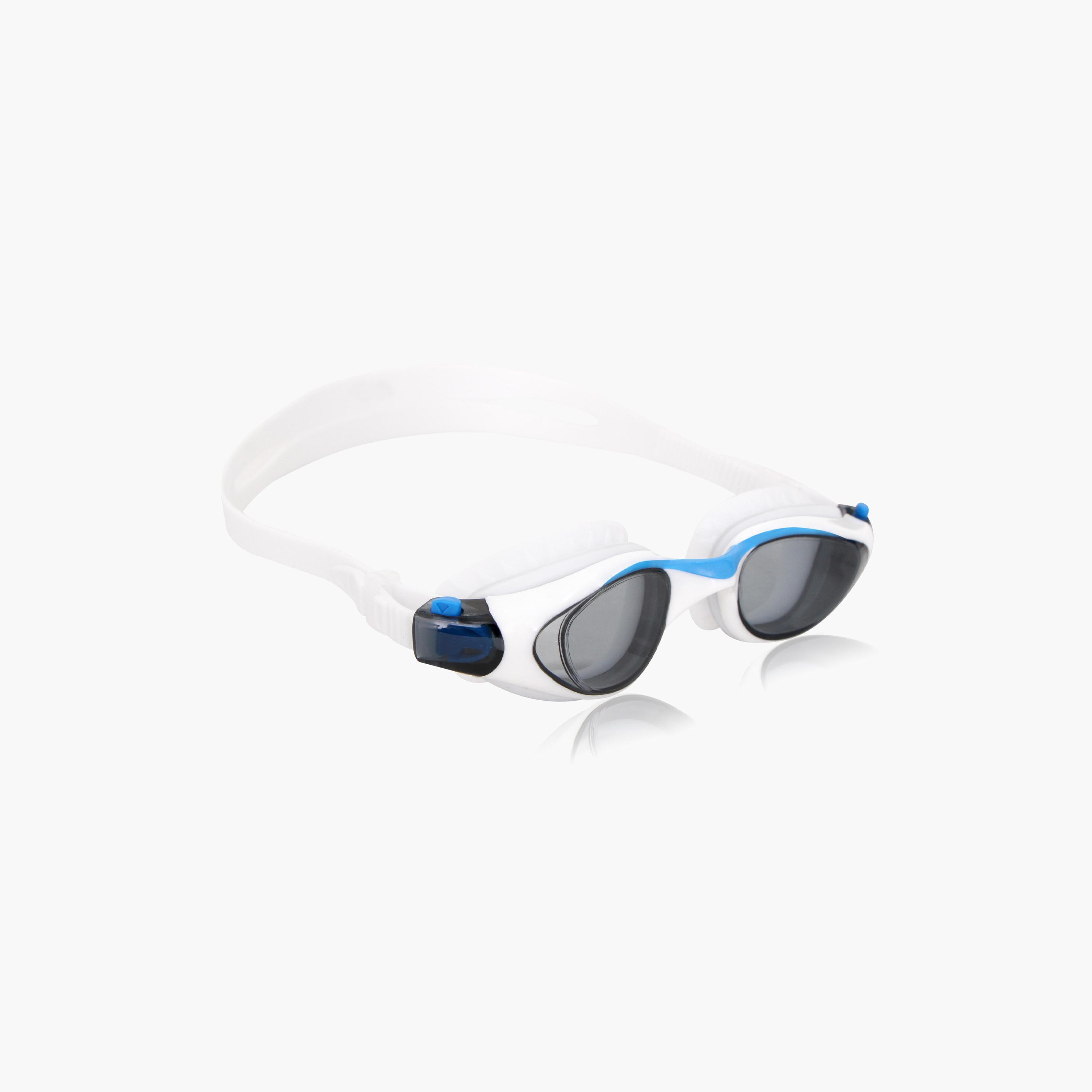 Nivia Unisex White Swim Goggles-sports-gear-swimming-women-image-2