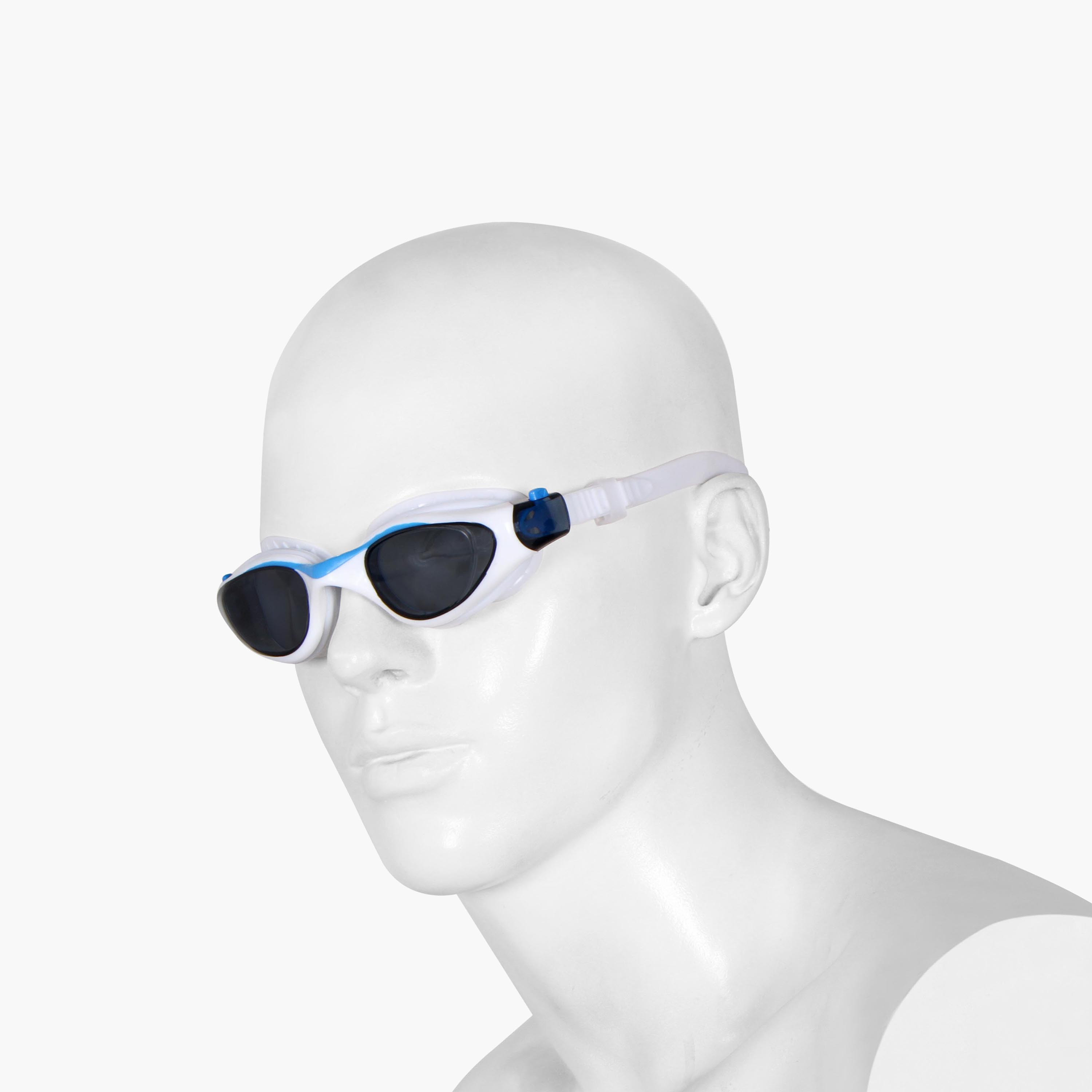 Nivia Unisex White Swim Goggles-sports-gear-swimming-women-image-5