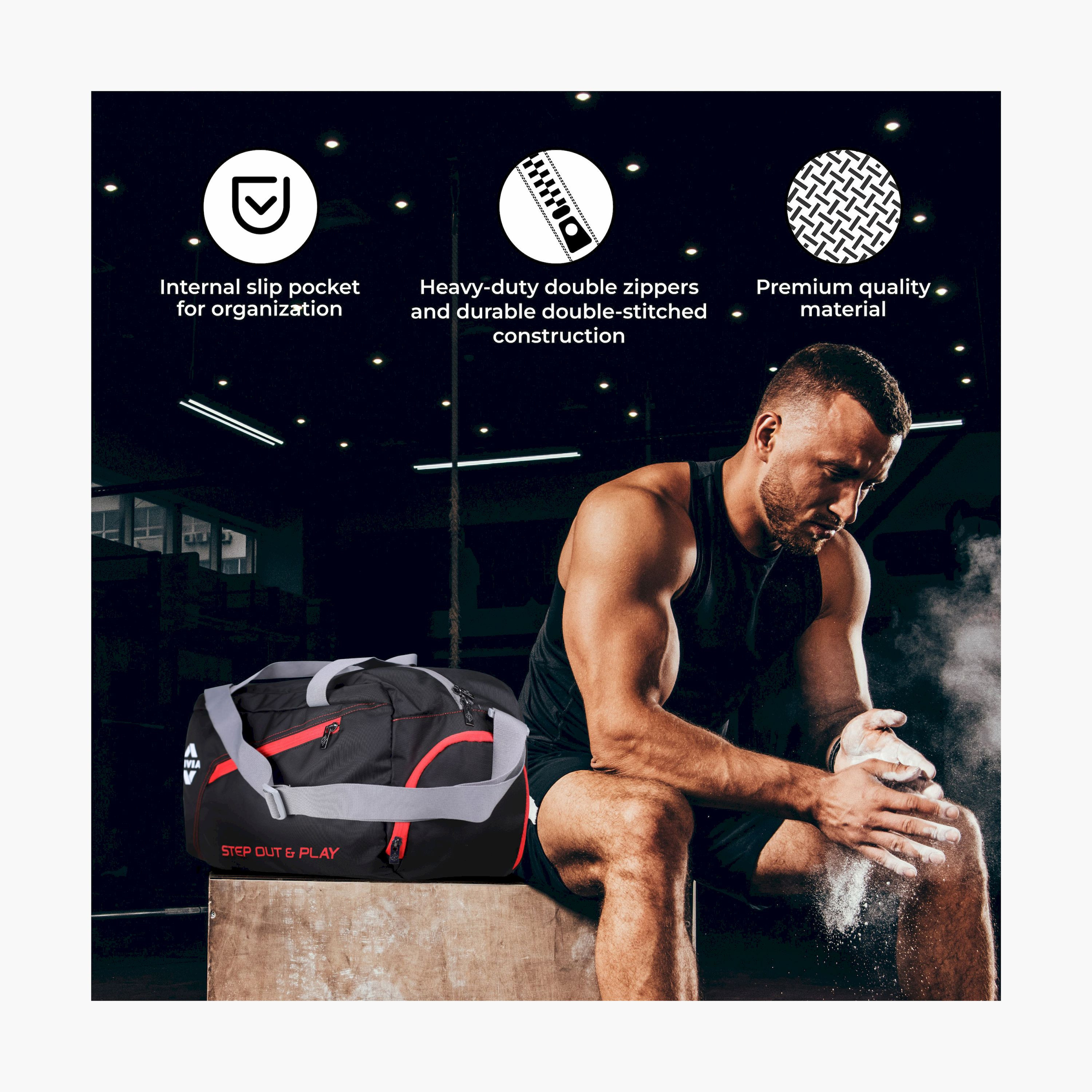 نيفيا- حقيبة دافل 5179BK | OE-travel-luggagesandbags-dufflebags-image-3