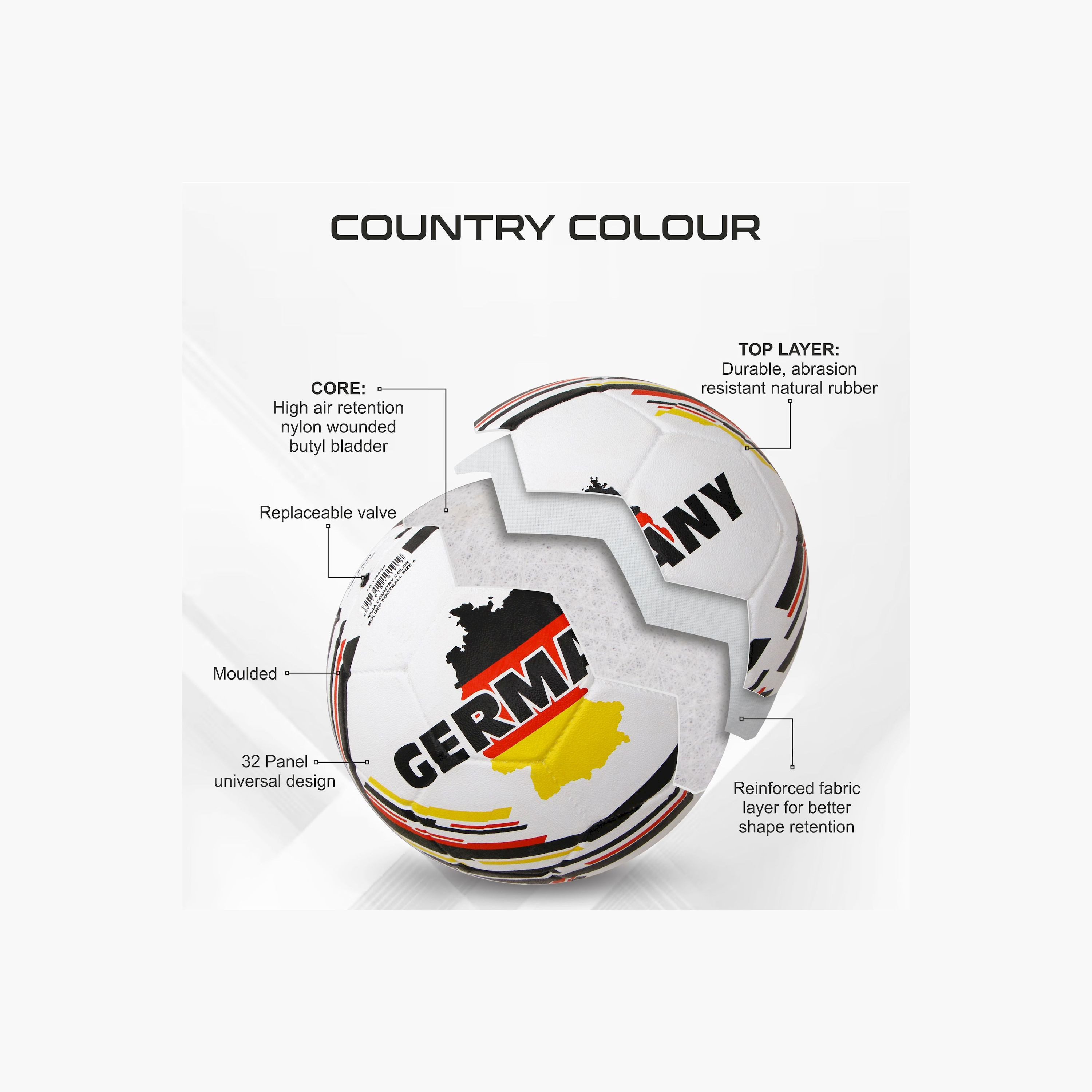 Nivia Football Size 5 - Germany-toys-outdoor-activity-image-5