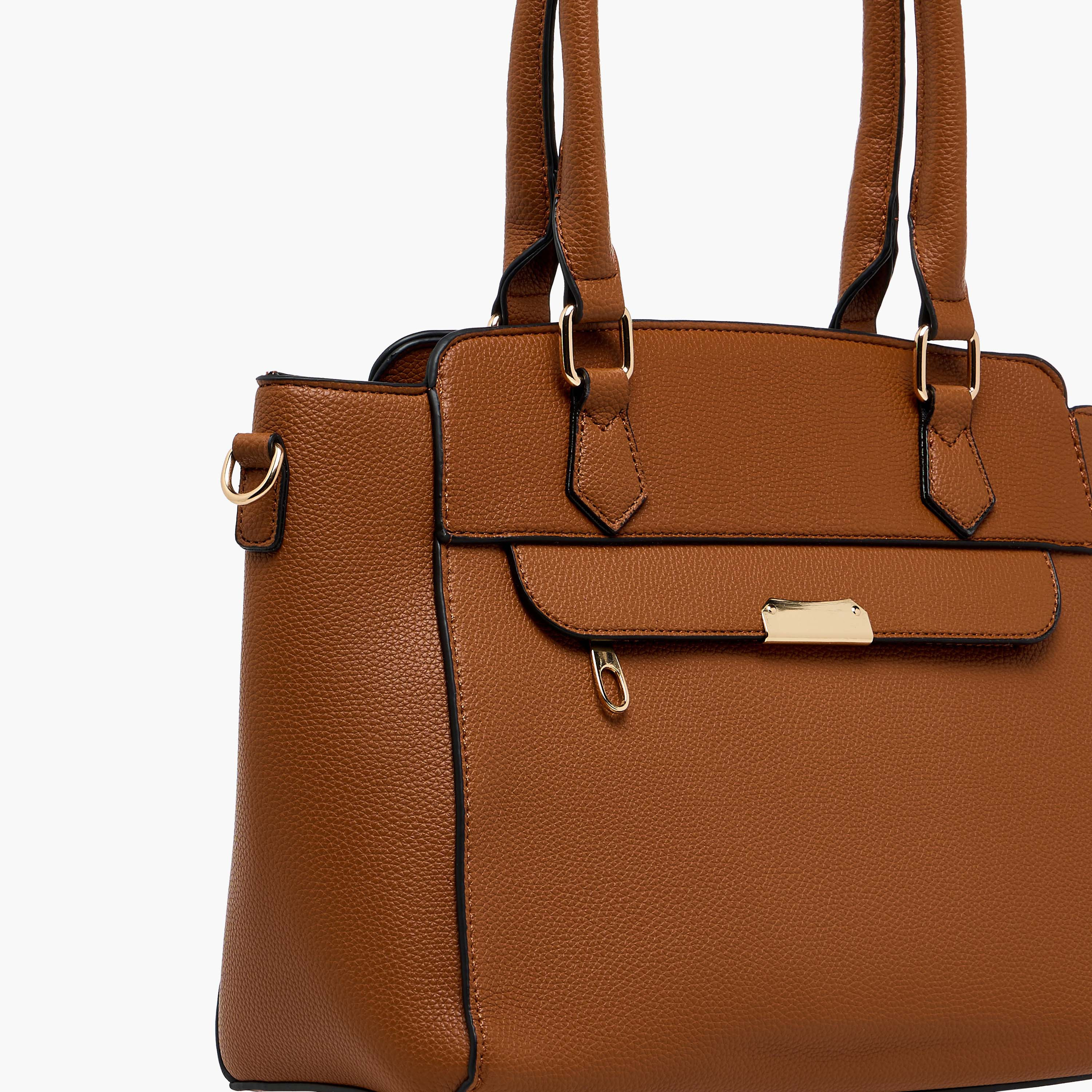 طقم شنطة 3 قطع بارزة الملمس من ساشا-women-bagsandwallets-handbags-image-8