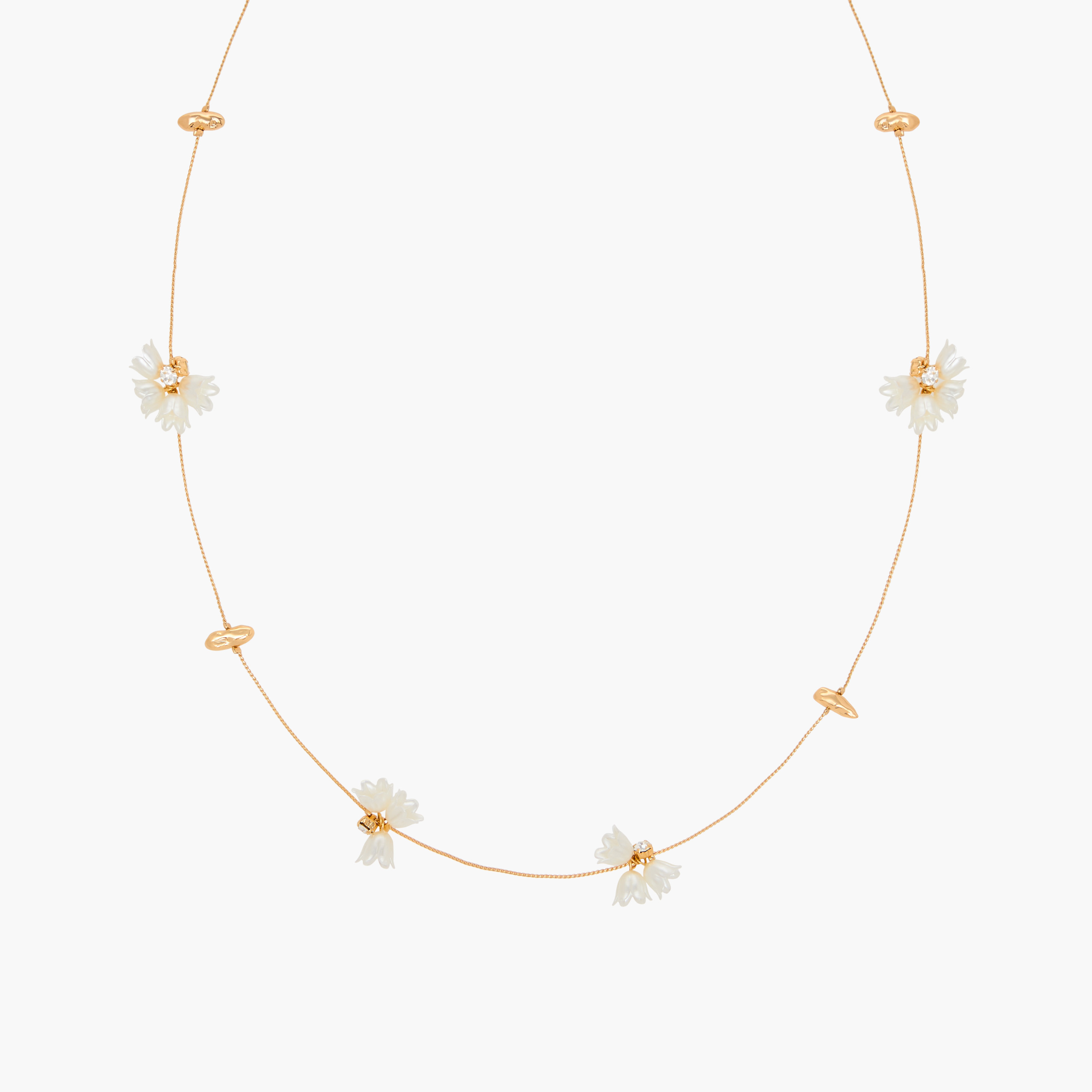 Floral Pendant Necklace with Lobster Clasp Closure-women-watchesandjewellery-jewellery-necklacesandpendants-image-2