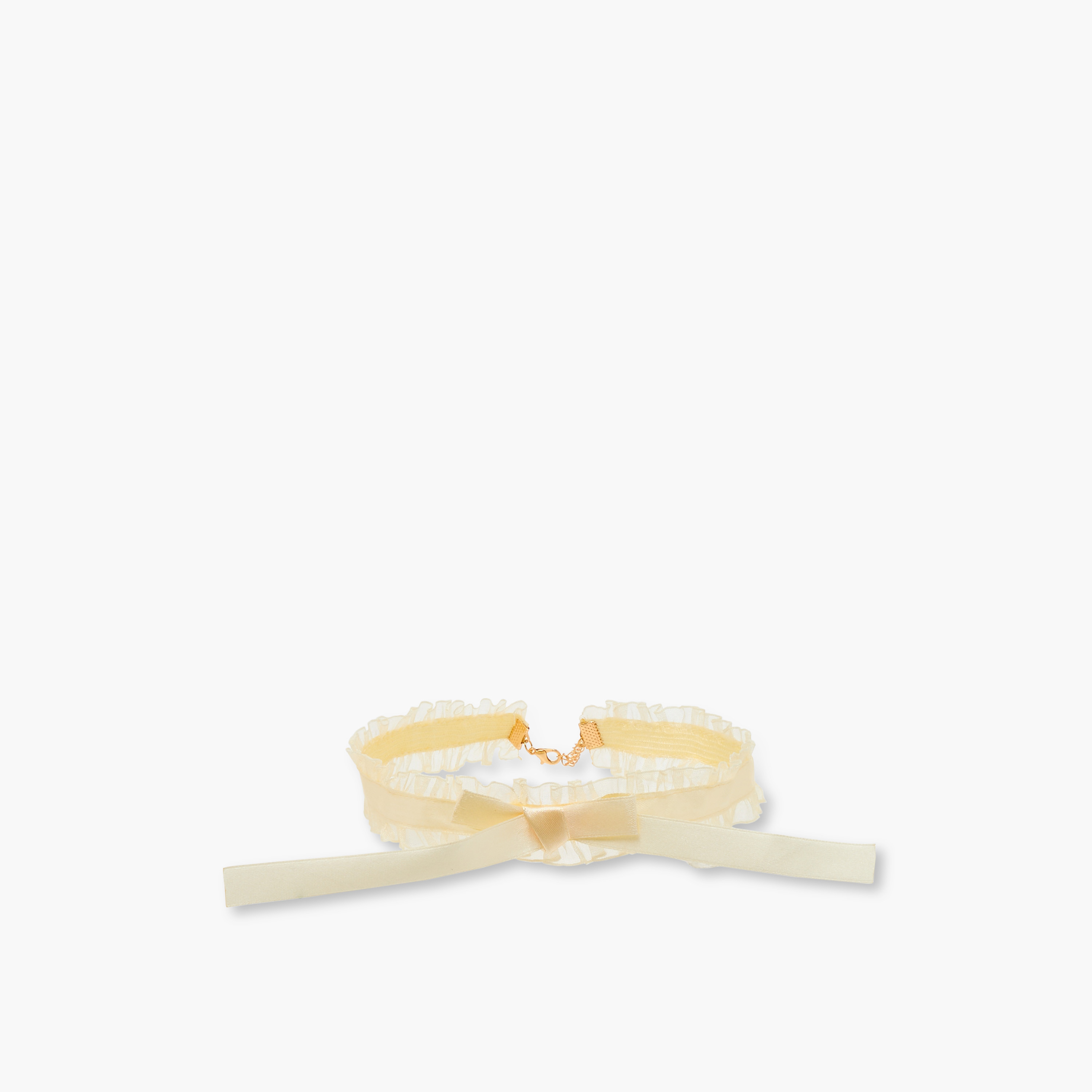Bow Accent Choker with Charm Keyring-girls-accessories-keyringsandbagcharms-image-2