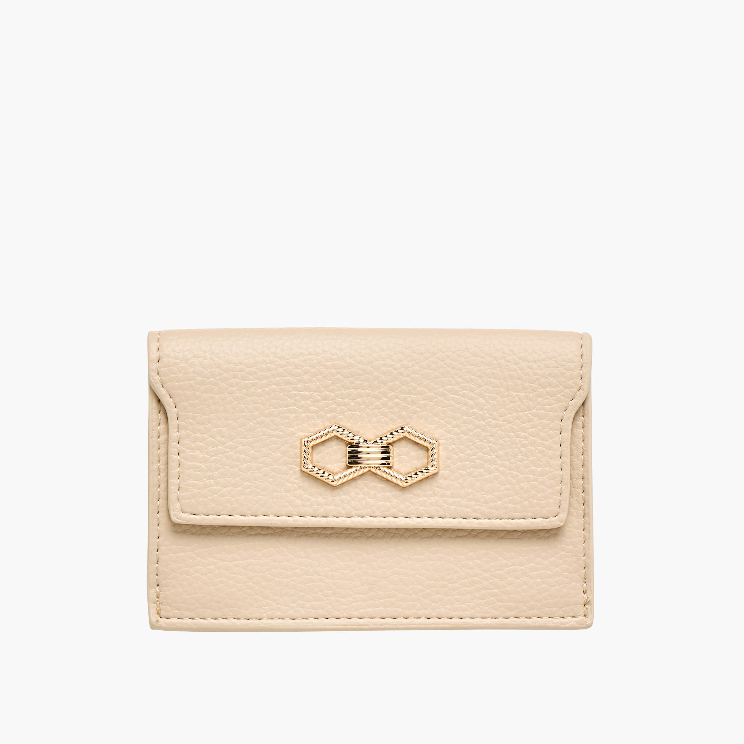 محفظة بارزة الملمس بزر إغلاق من ساشا-women-bagsandwallets-wallets-image-1