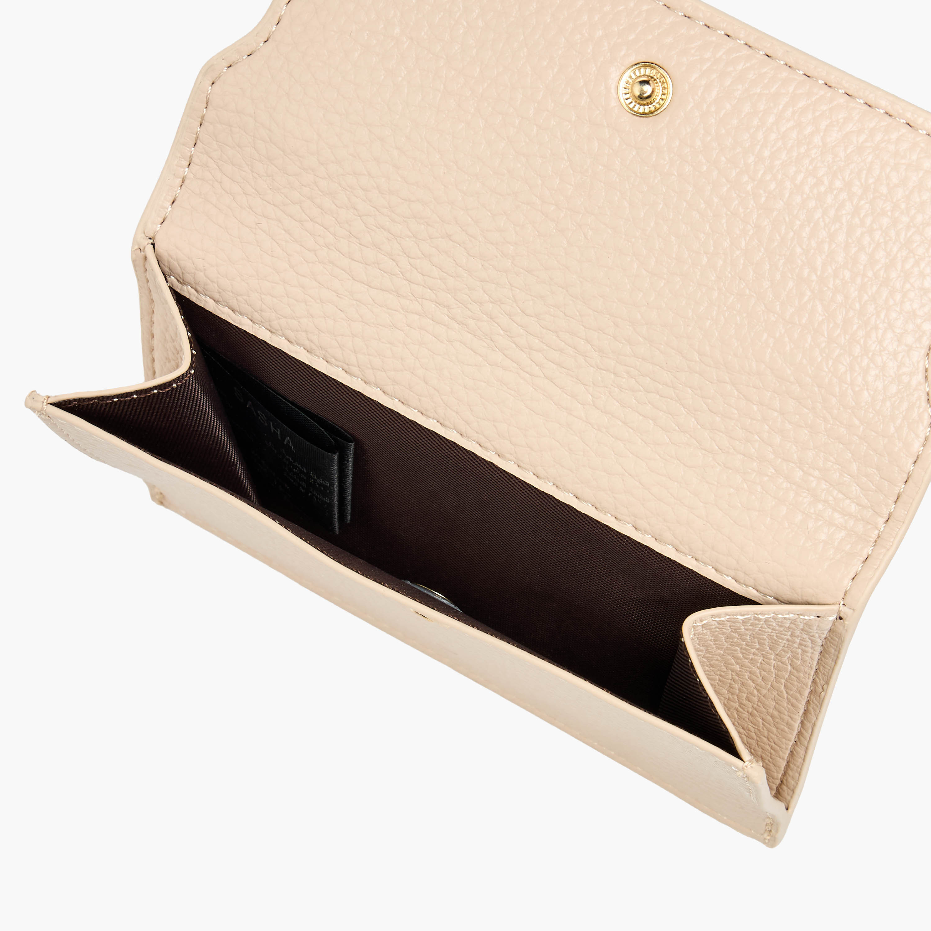 محفظة بارزة الملمس بزر إغلاق من ساشا-women-bagsandwallets-wallets-image-5