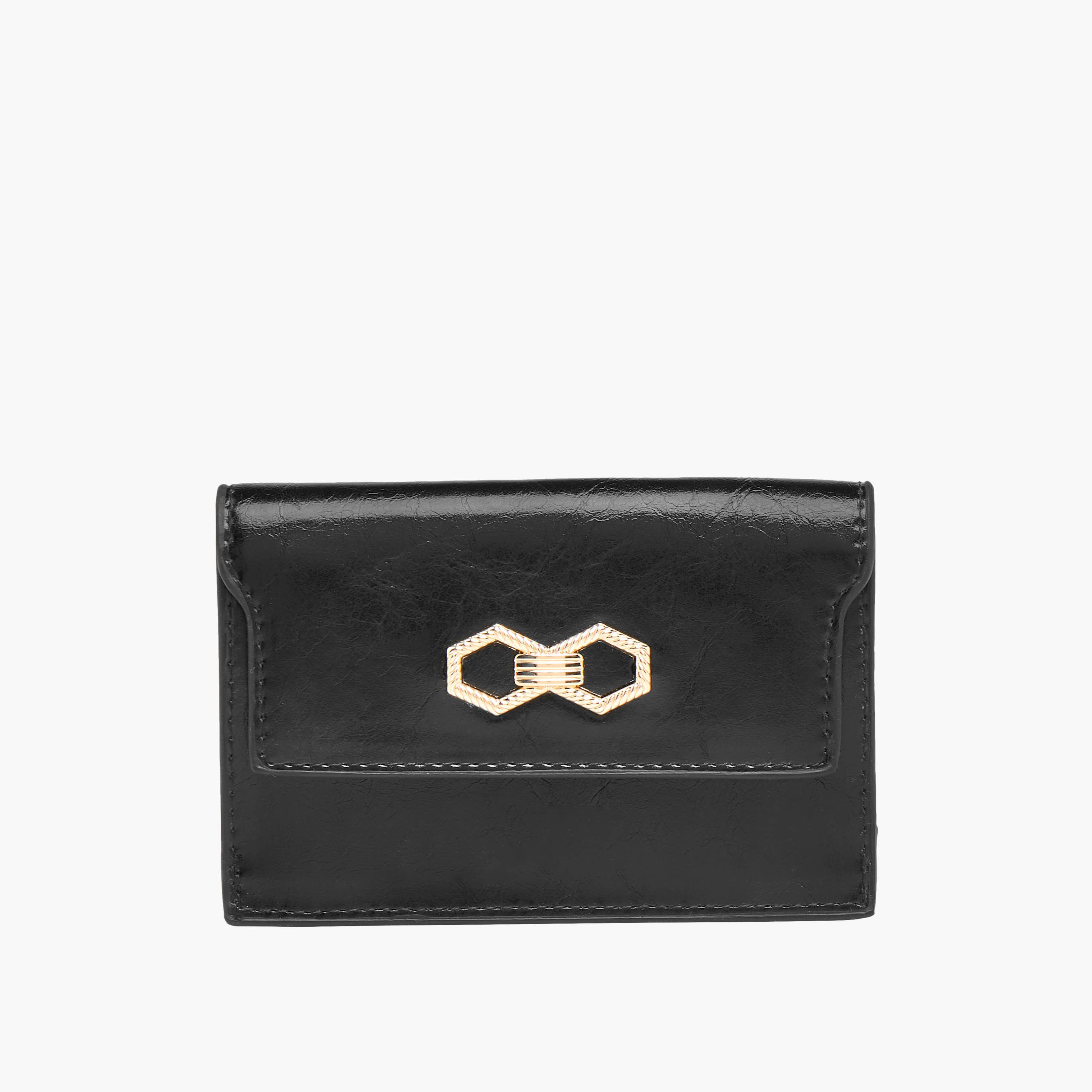 محفظة بطية إغلاق وزينة ميتاليك من ساشا-women-bagsandwallets-wallets-image-1