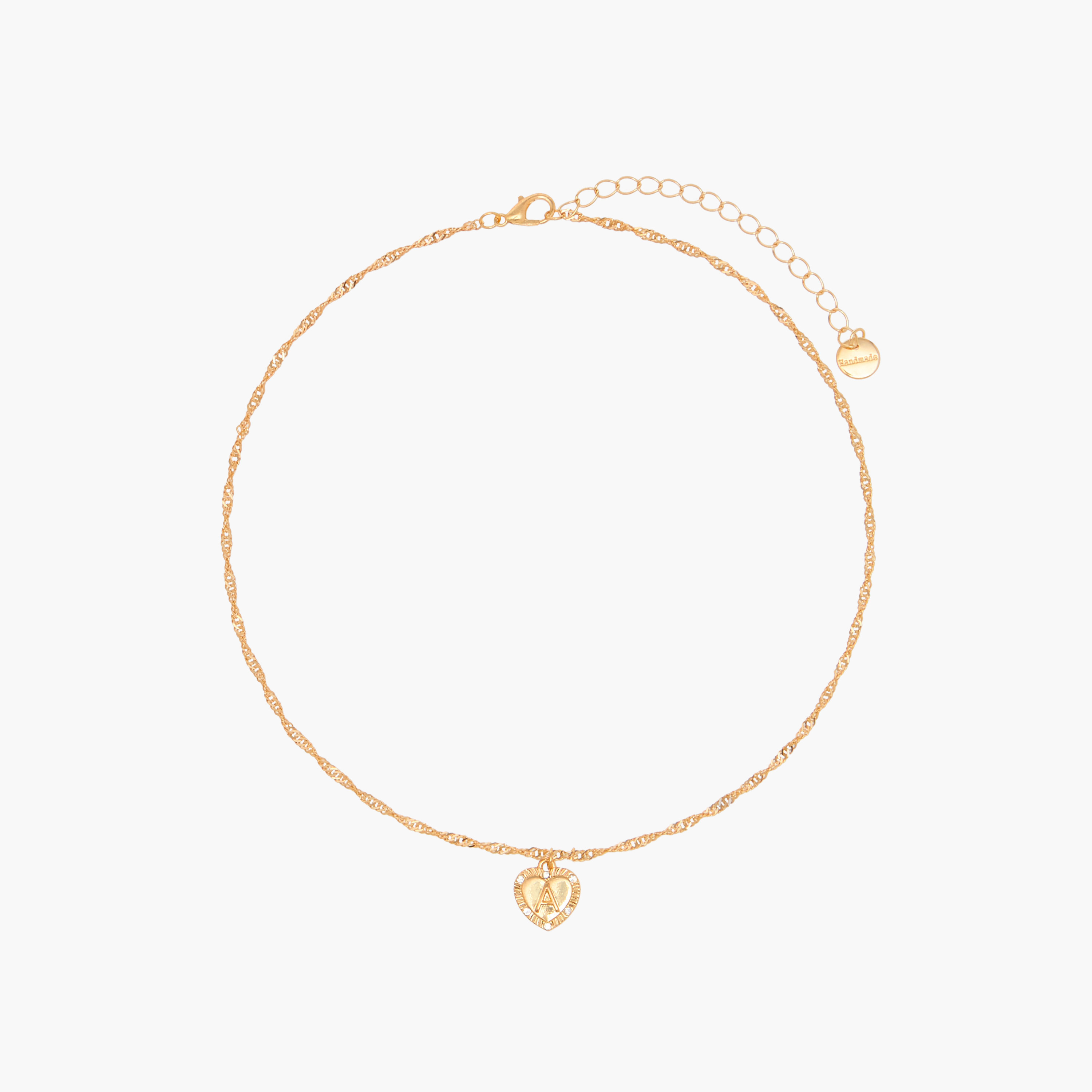 Alphabet A 3-Pendant Necklace with Lobster Clasp-women-watchesandjewellery-jewellery-necklacesandpendants-image-2