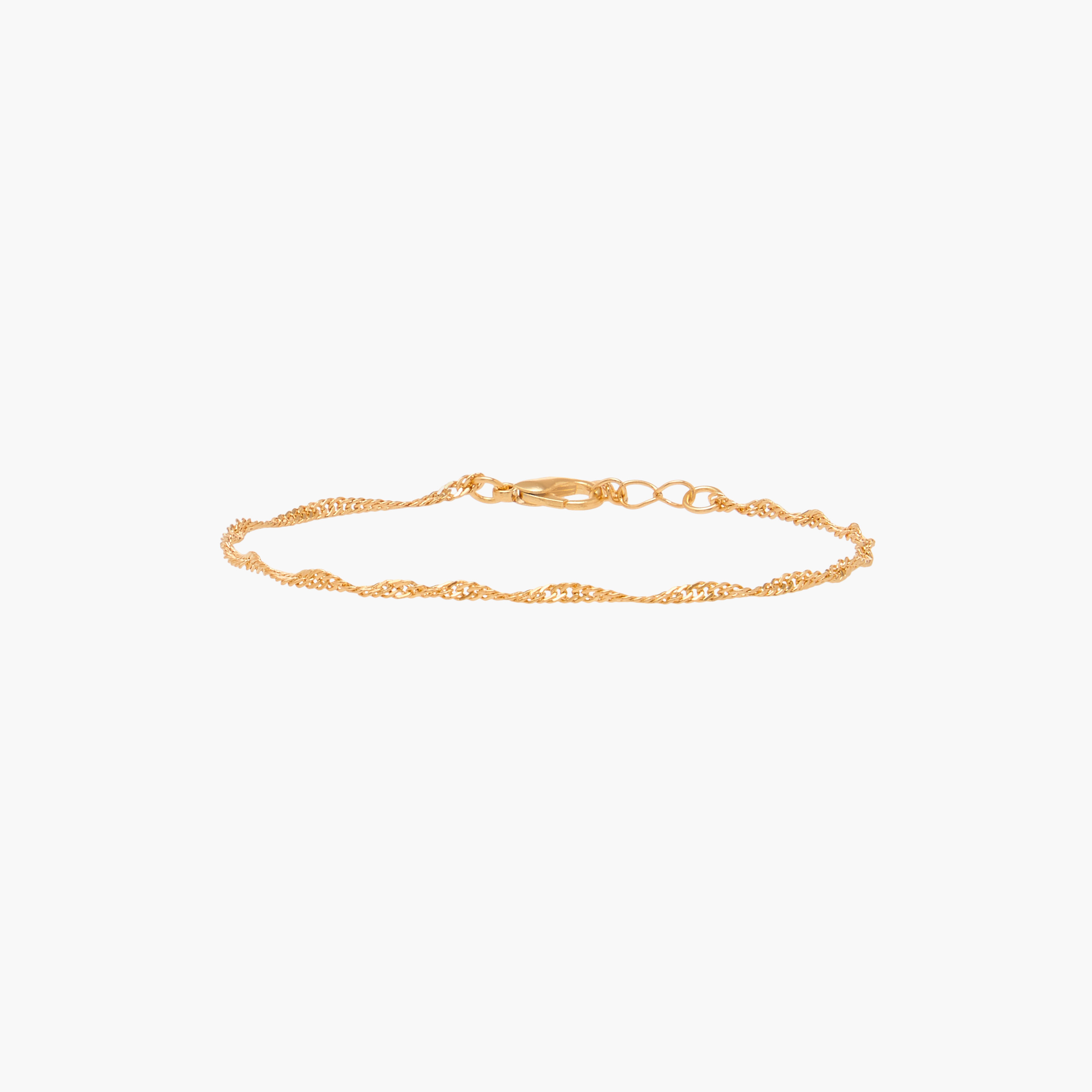 Assorted Chain Bracelet with Lobster Clasp Closure - Set of 5-women-watchesandjewellery-jewellery-banglesandbracelets-image-2
