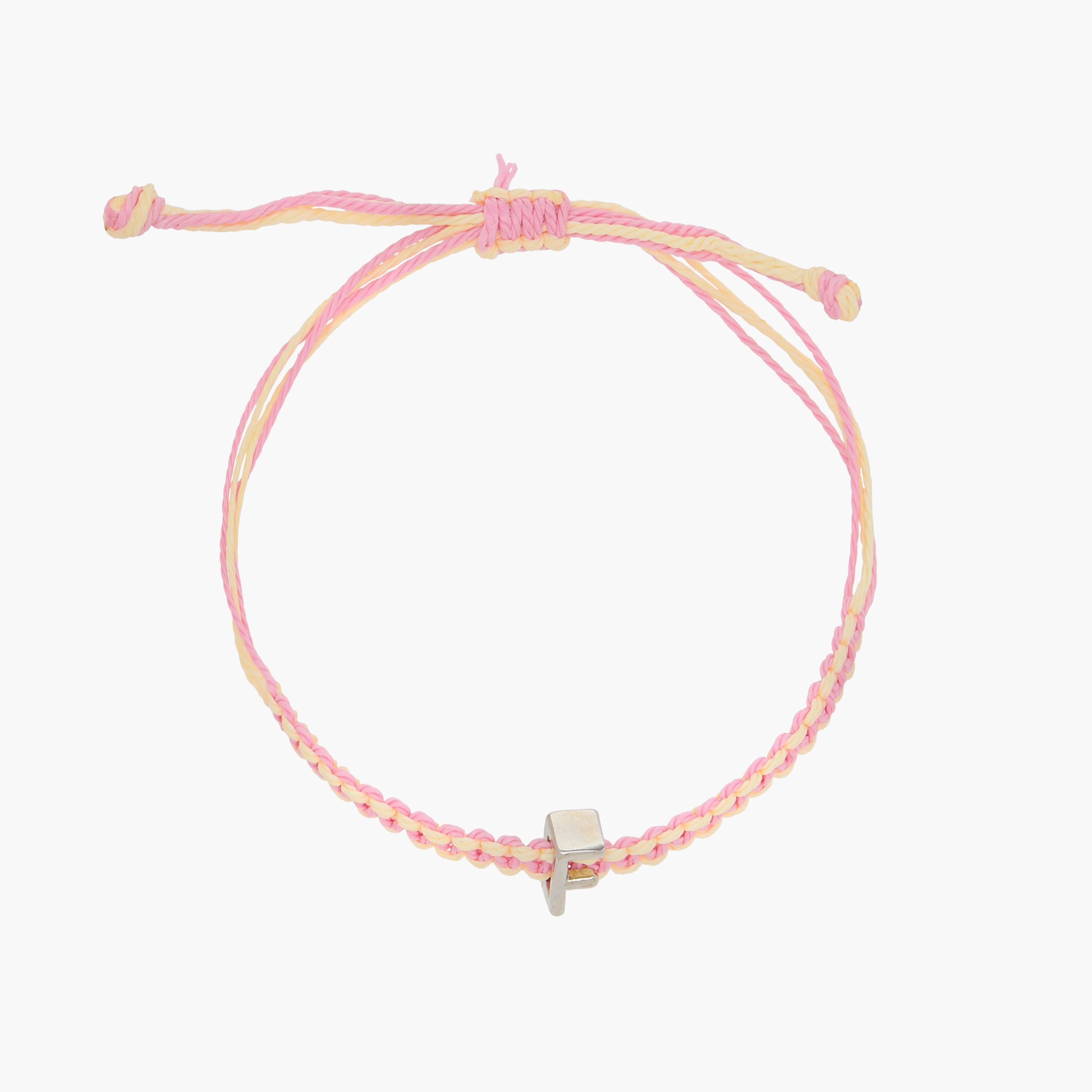 Thread Bracelets with Initial Charm and Slider Closure - Set of 6-women-watchesandjewellery-jewellery-banglesandbracelets-image-10