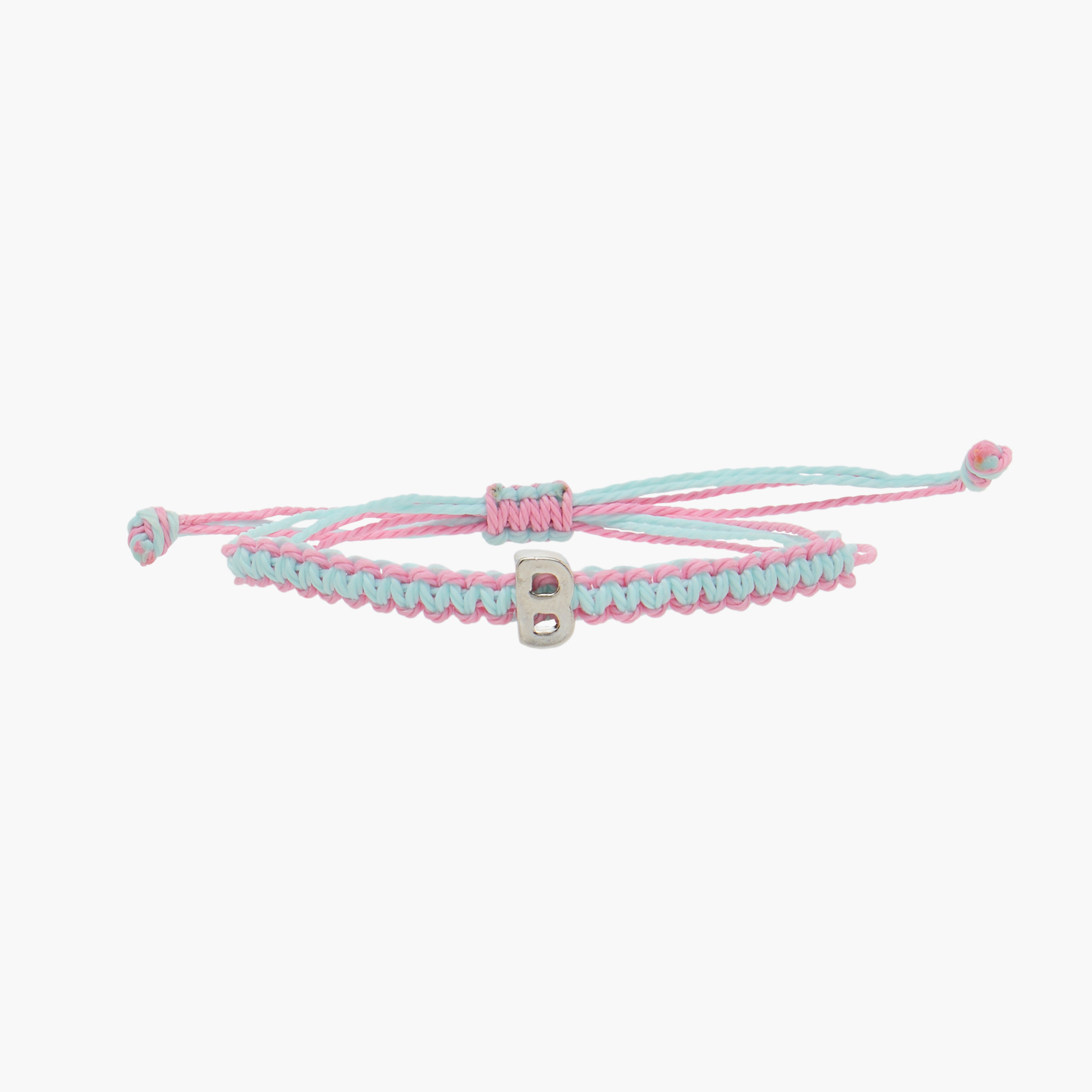 Thread Bracelets with Initial Charm and Slider Closure - Set of 6-women-watchesandjewellery-jewellery-banglesandbracelets-image-2