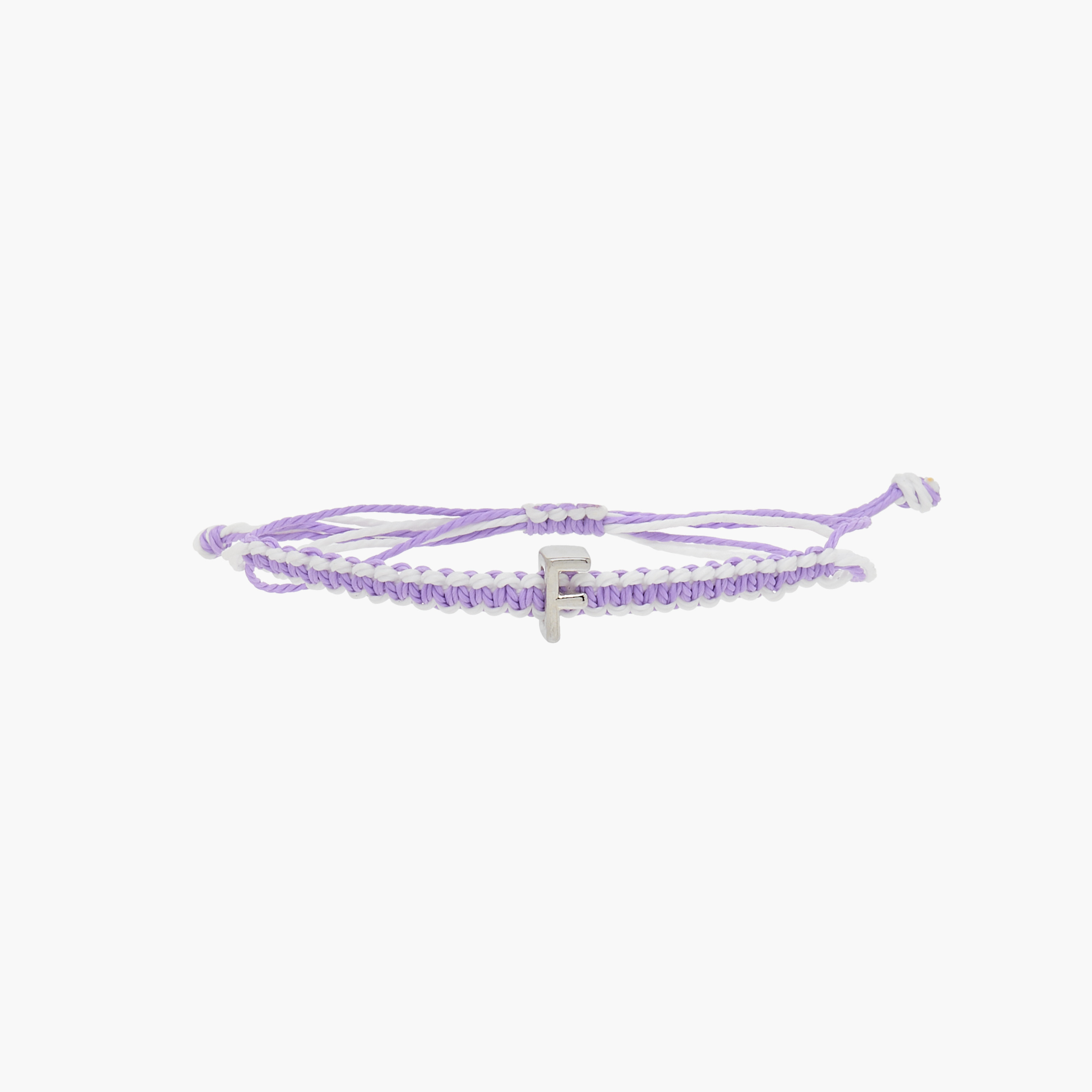 Thread Bracelets with Initial Charm and Slider Closure - Set of 6-women-watchesandjewellery-jewellery-banglesandbracelets-image-6