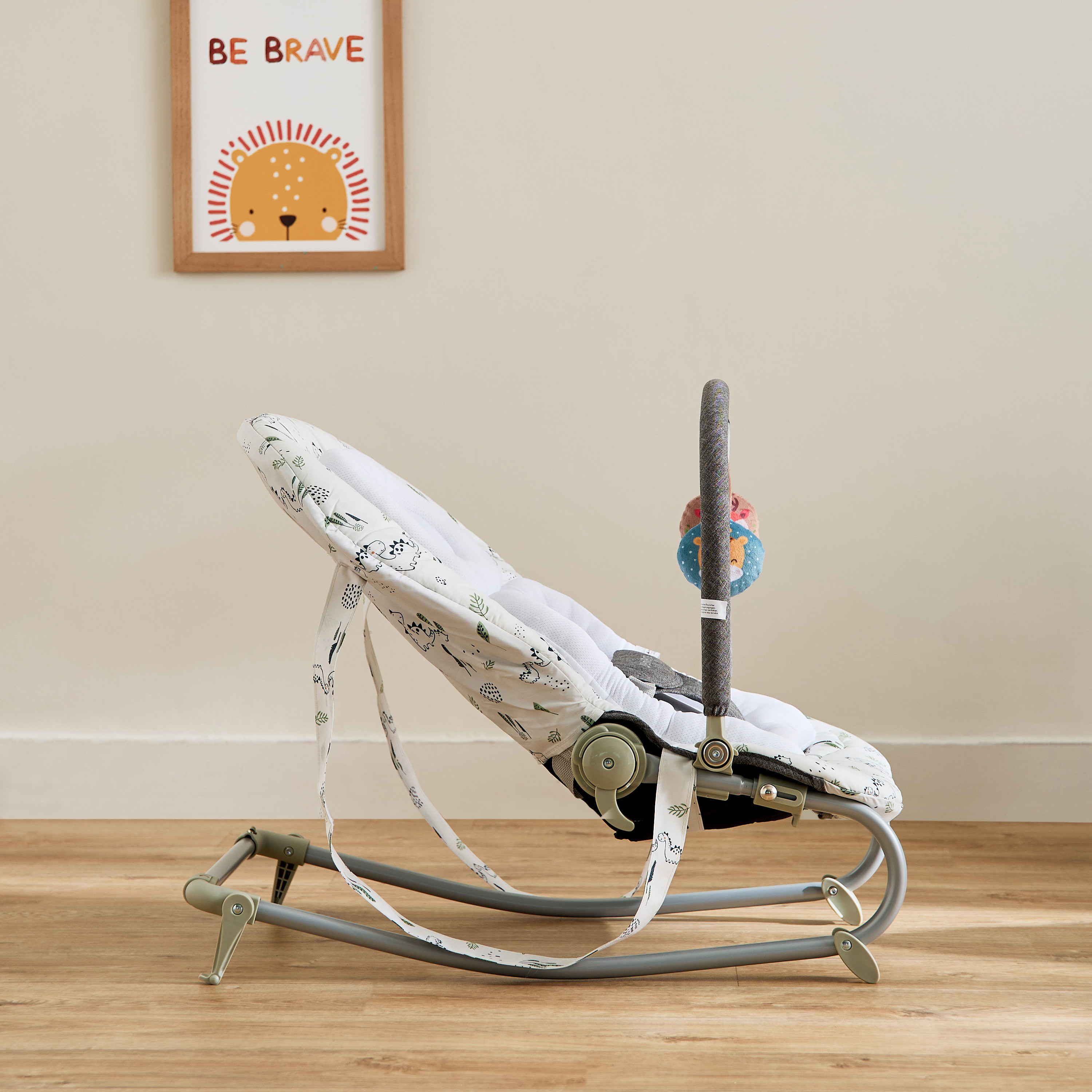 Juniors Cloud Print Scoria Baby Rocker-baby-infantactivity-rockers-image-3