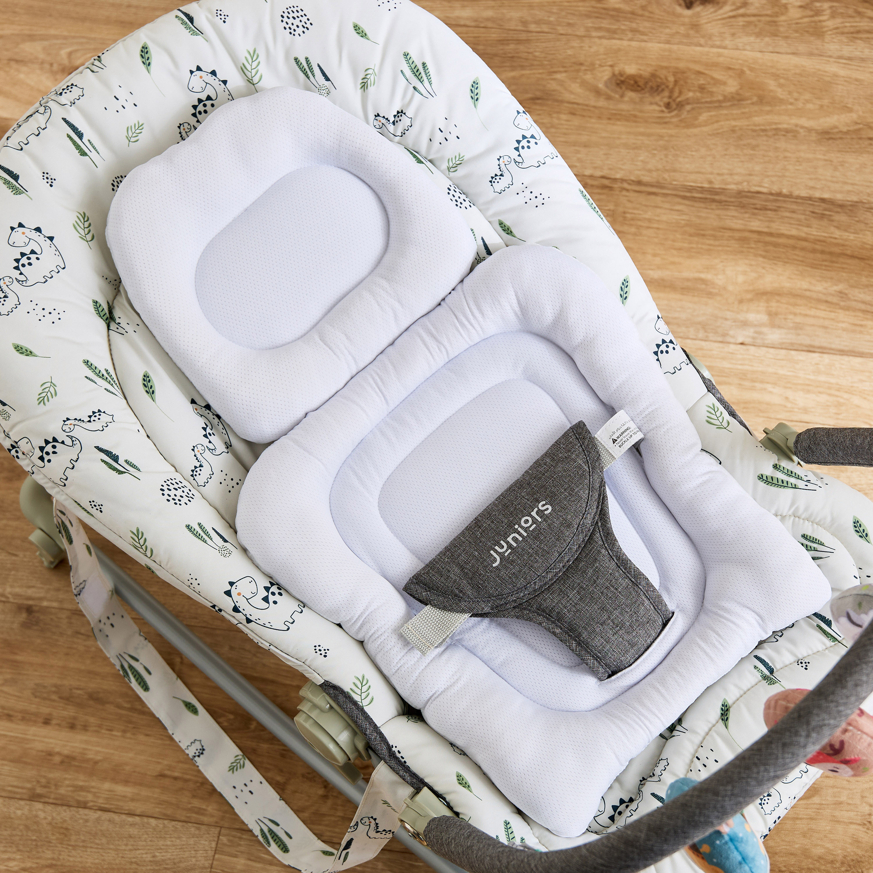 Juniors Cloud Print Scoria Baby Rocker-baby-infantactivity-rockers-image-5
