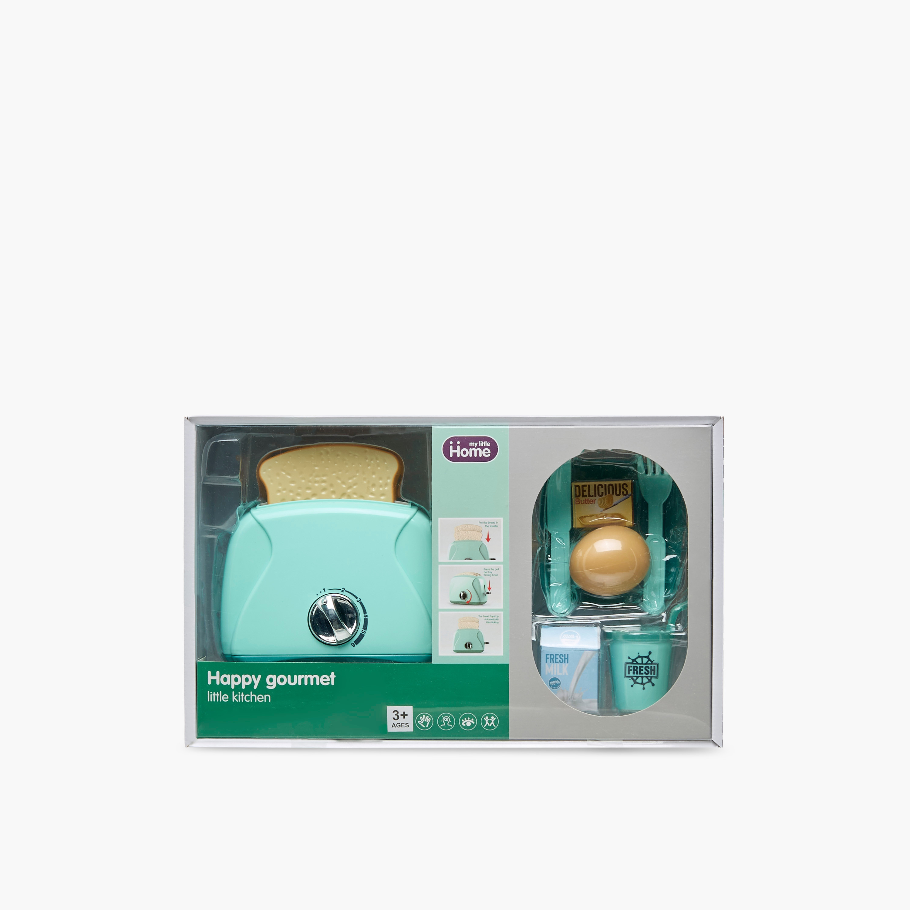 مجموعة لعب محمصة من هابي جورميه-toys-roleplay-kitchensets-image-9