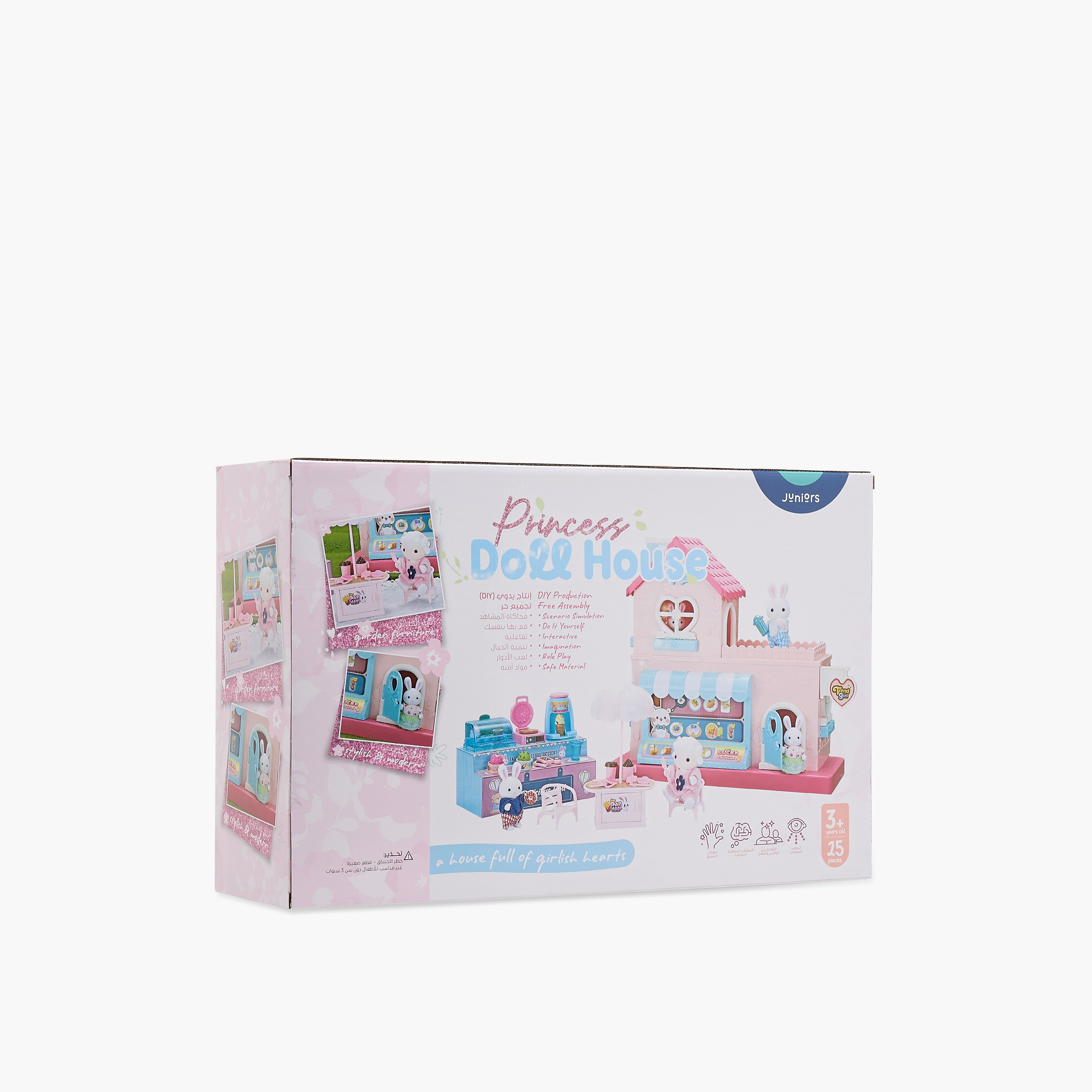 Juniors Princess Doll House Playset-toys-roleplay-householdsets-image-12