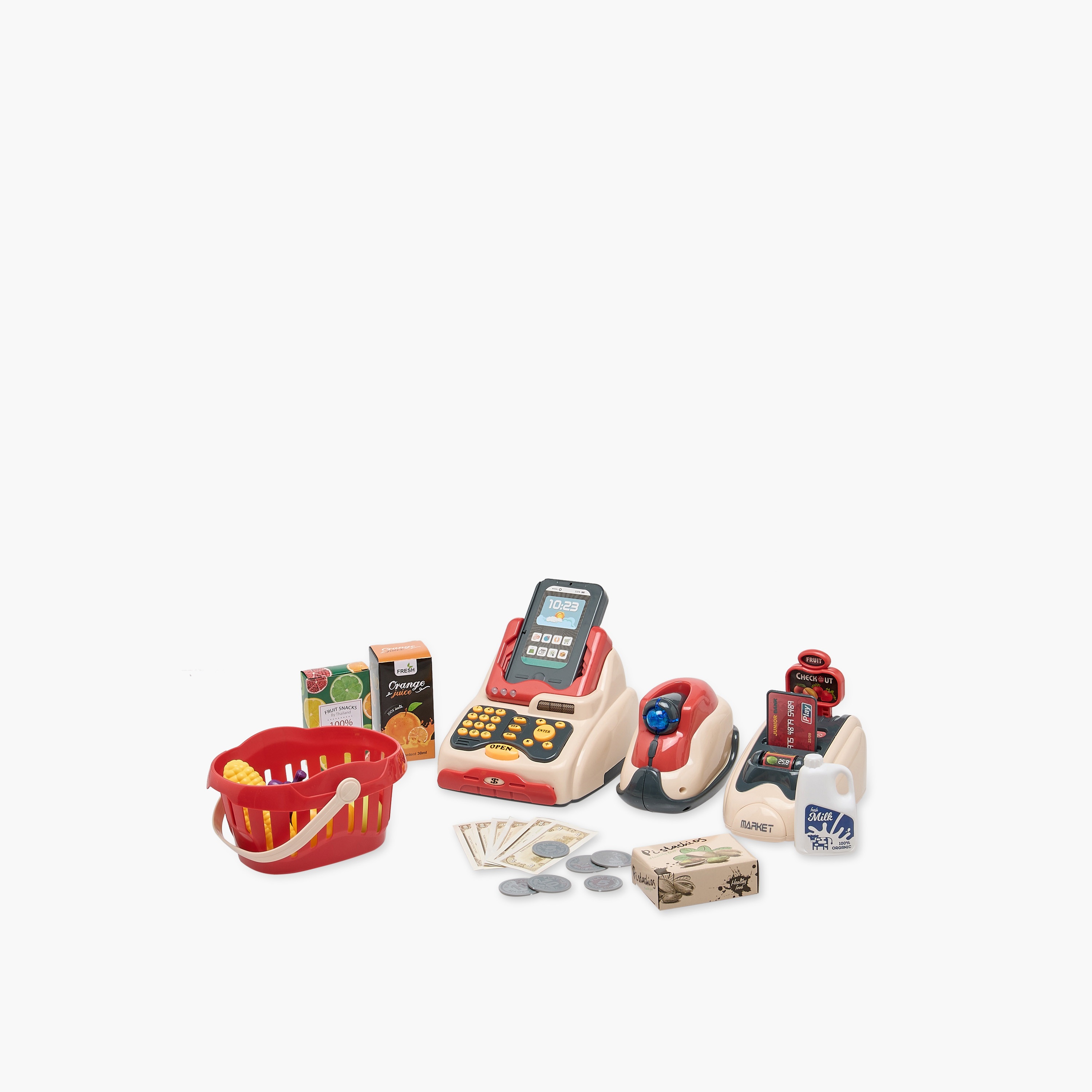 مجموعة لعب صندوق الدفع من جونيورز-toys-roleplay-supermarketandshoppingsets-image-1