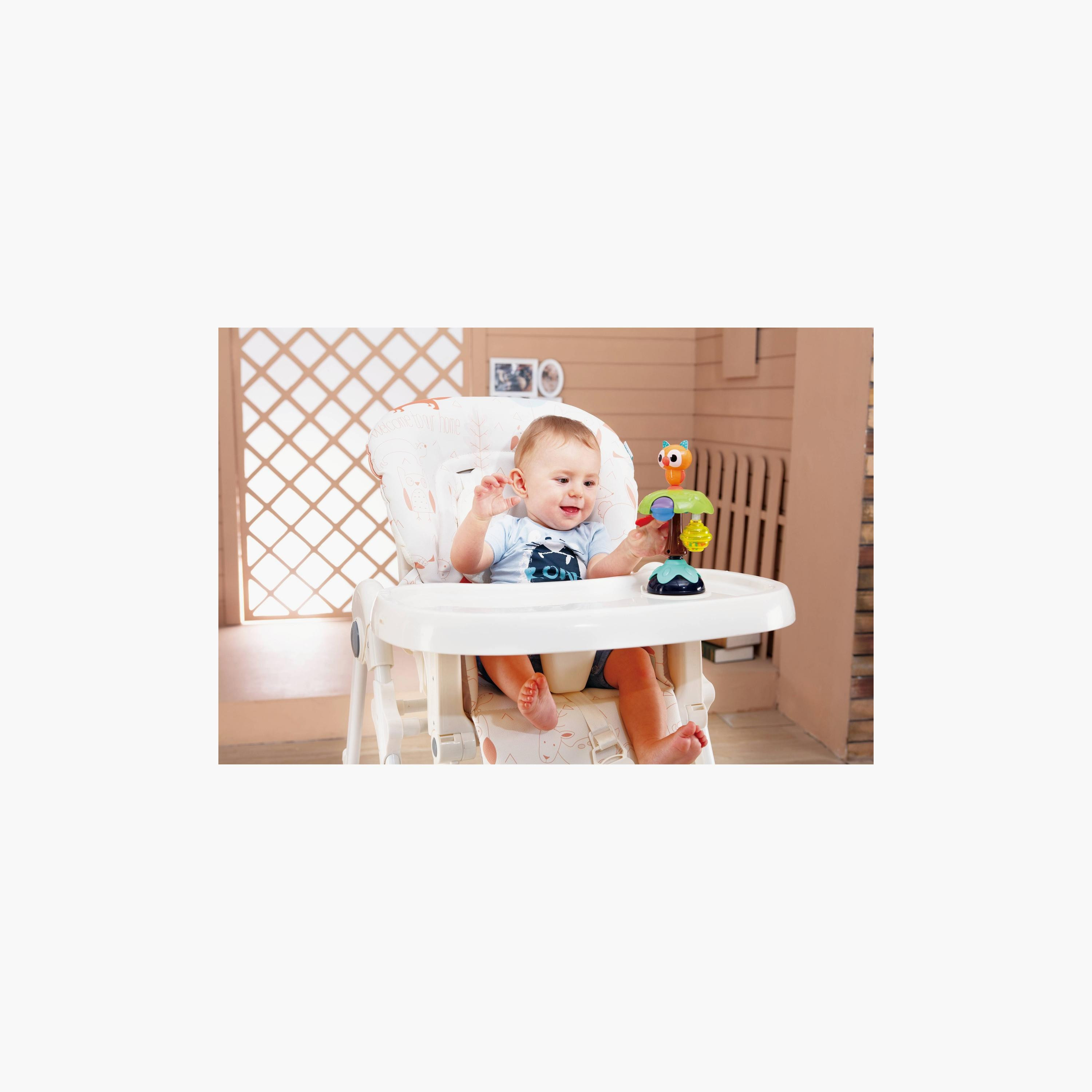 Hola Owl Highchair Toy with Suction Mealtime Toys - 6 Months+-toys-babyandtoddlertoys-learningtoys-image-3