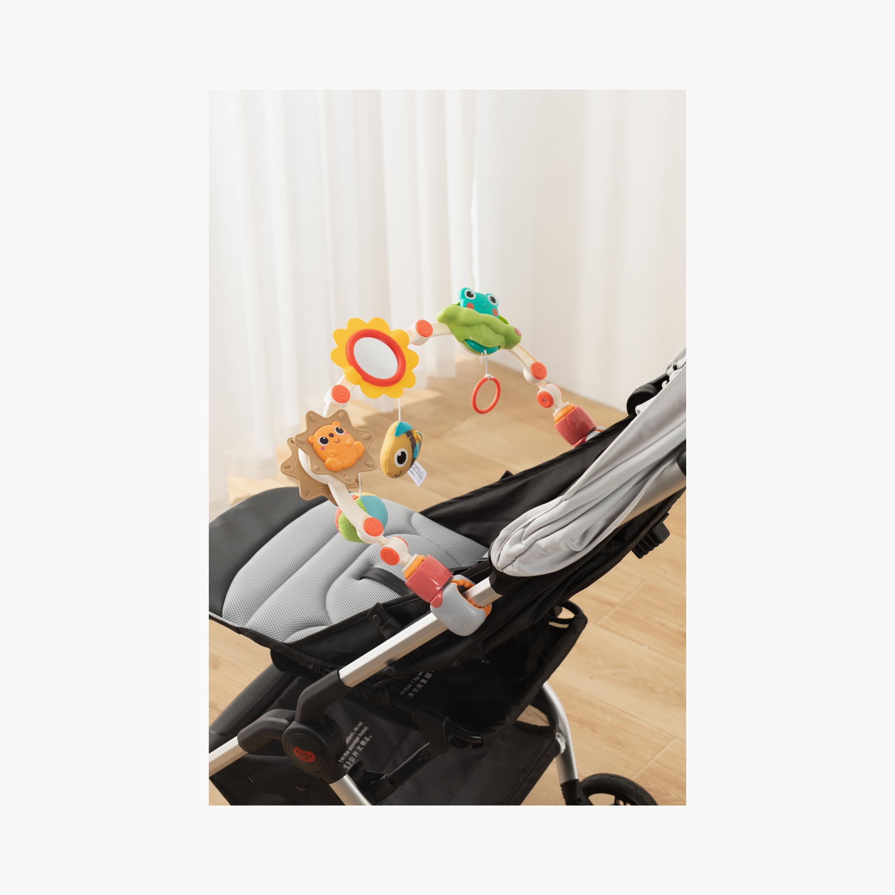 Hola Portable Activity Arch for Stroller, Car seat & Crib - 0 Months+-toys-babyandtoddlertoys-strollertoys-image-3