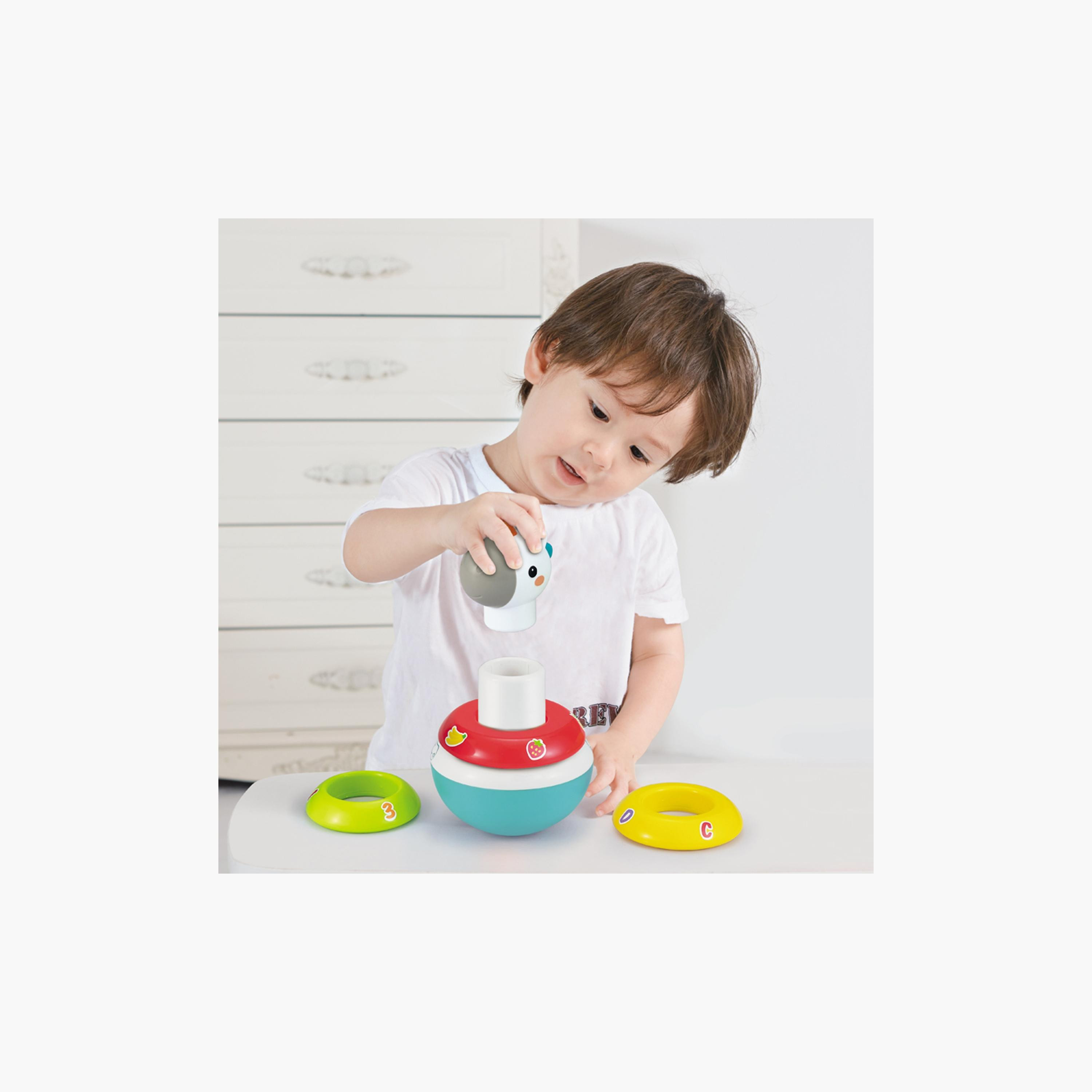 Hola Roly-Poly Unicorn 3-in-1 Stacking Toy, Rocker & Rattle - 6 Months+-toys-babyandtoddlertoys-rattlesandteethers-image-7
