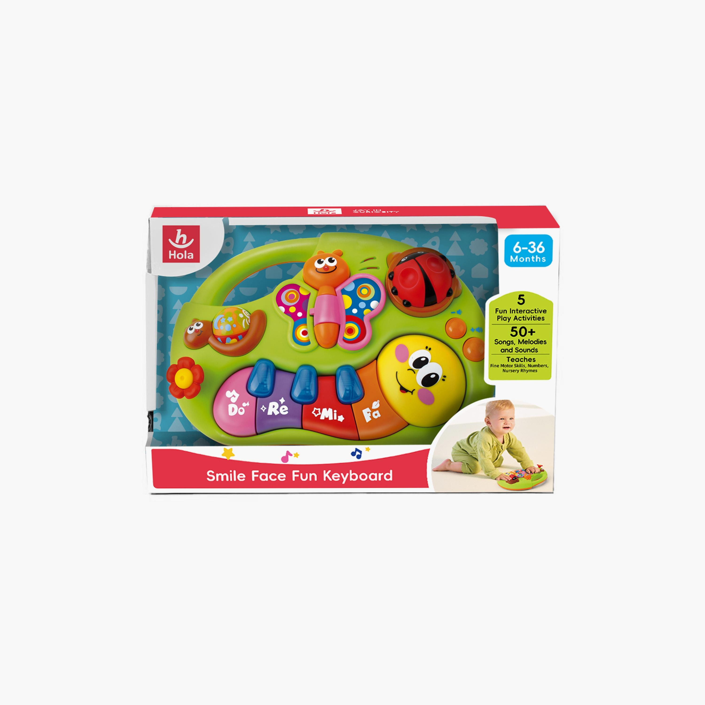 Hola Smile Face Fun Keyboard - Interactive Baby Piano - 6 Months+-toys-educational-musicaltoys-image-5