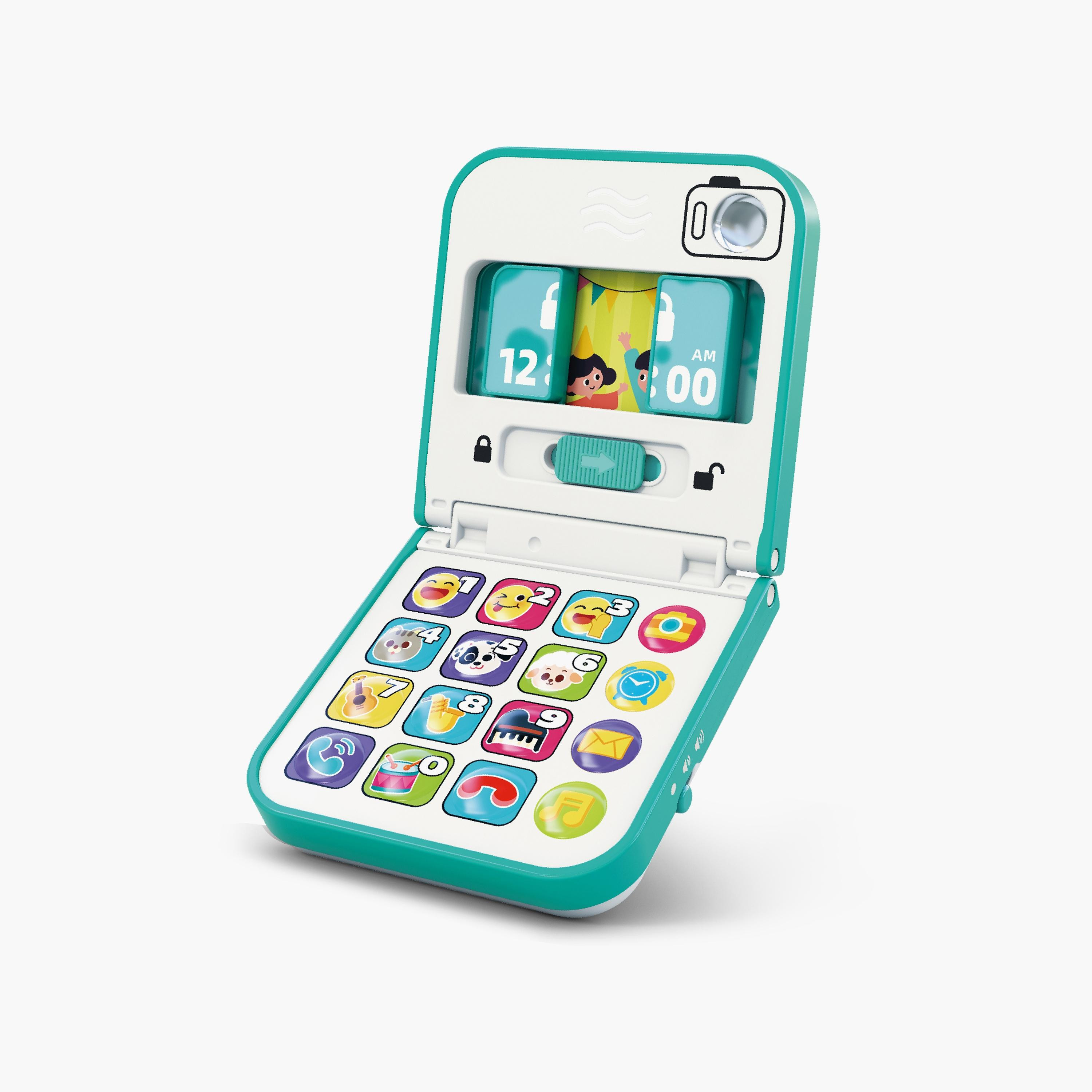 Hola Foldable & Slide Baby Phone Interactive Smartphone Toy - 6 Months+-toys-babyandtoddlertoys-learningtoys-image-1