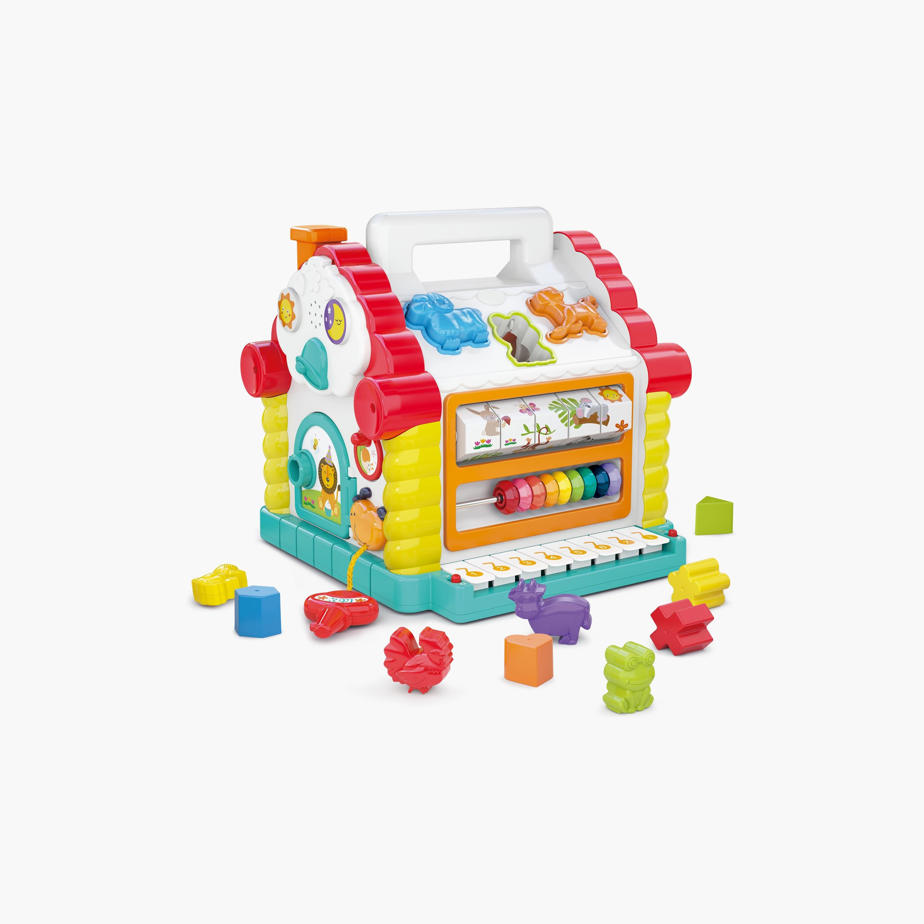 Hola Activity House Shape Sorter with Animal Sounds & Music - 18 Months+-toys-babyandtoddlertoys-learningtoys-image-1