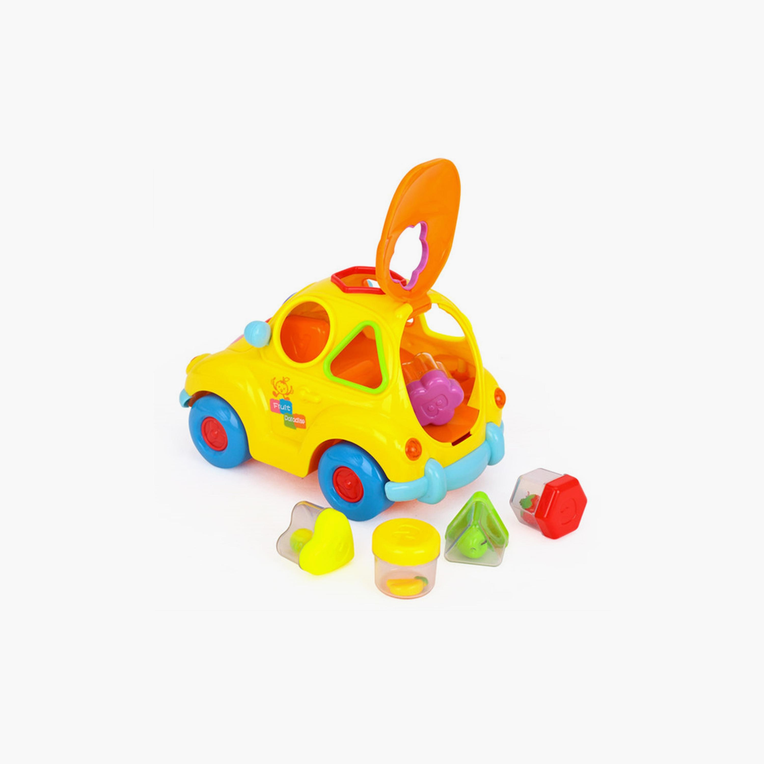 Hola Super Fun Fruit Car with Shape Sorter & Lights & Sounds - 1 Years+-toys-playvehicles-vehicleplaysets-image-10