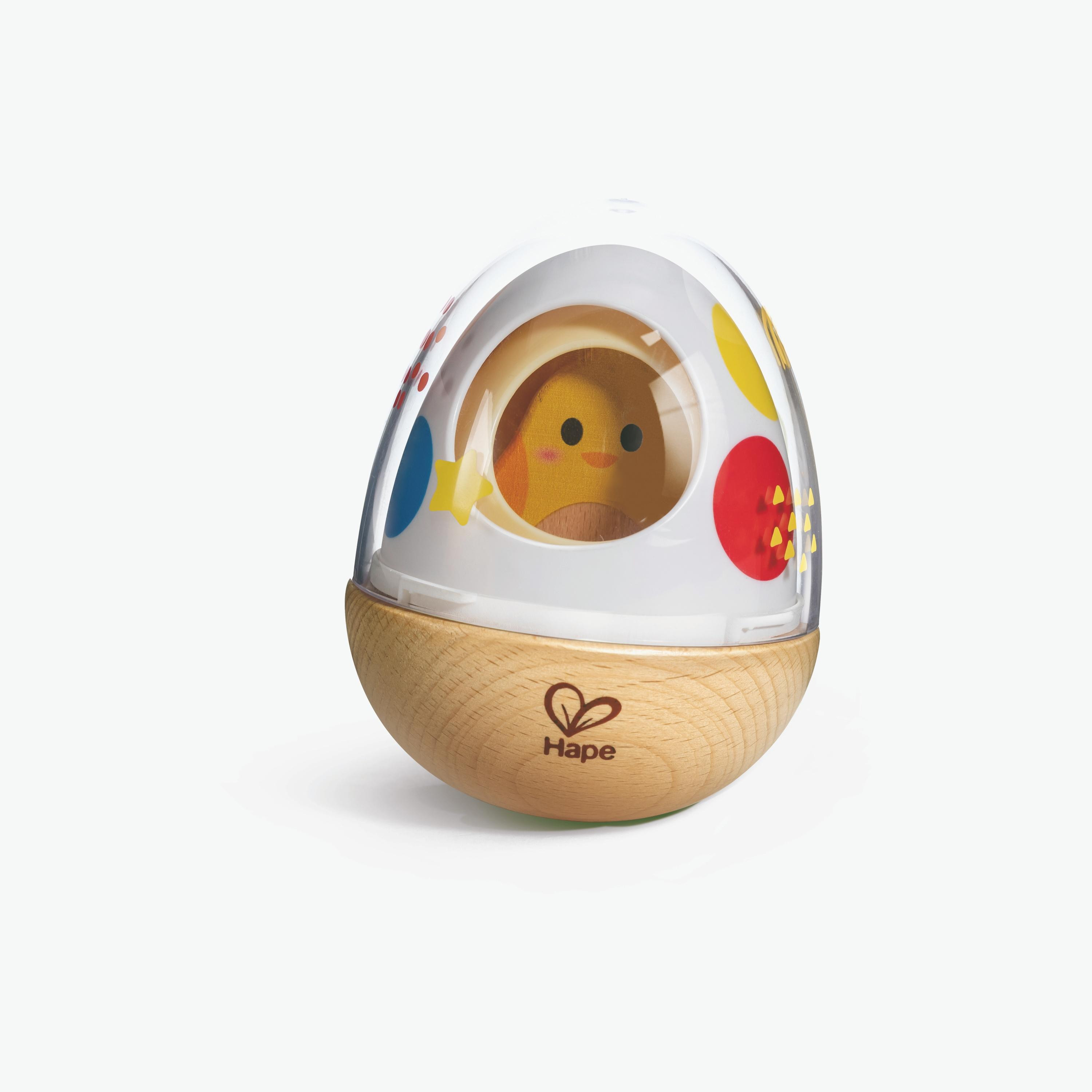 Hape 5-Piece Wobble Wonder Egg Stacker-toys-babyandtoddlertoys-stackingandnestingtoys-image-2