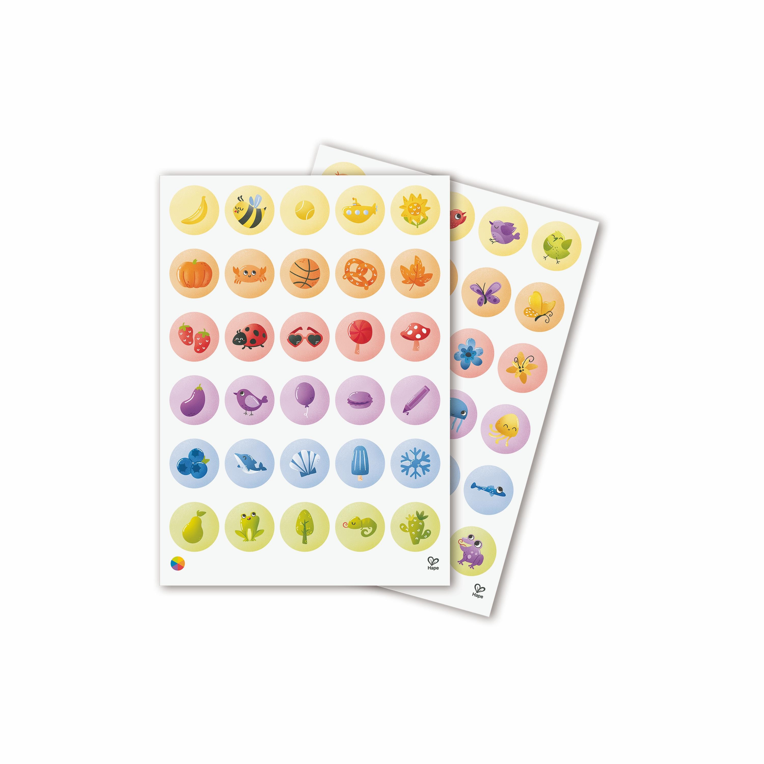 Hape 18-Piece Crayon Colouring & Stickers Art Set-school-artsandcrafts-image-4