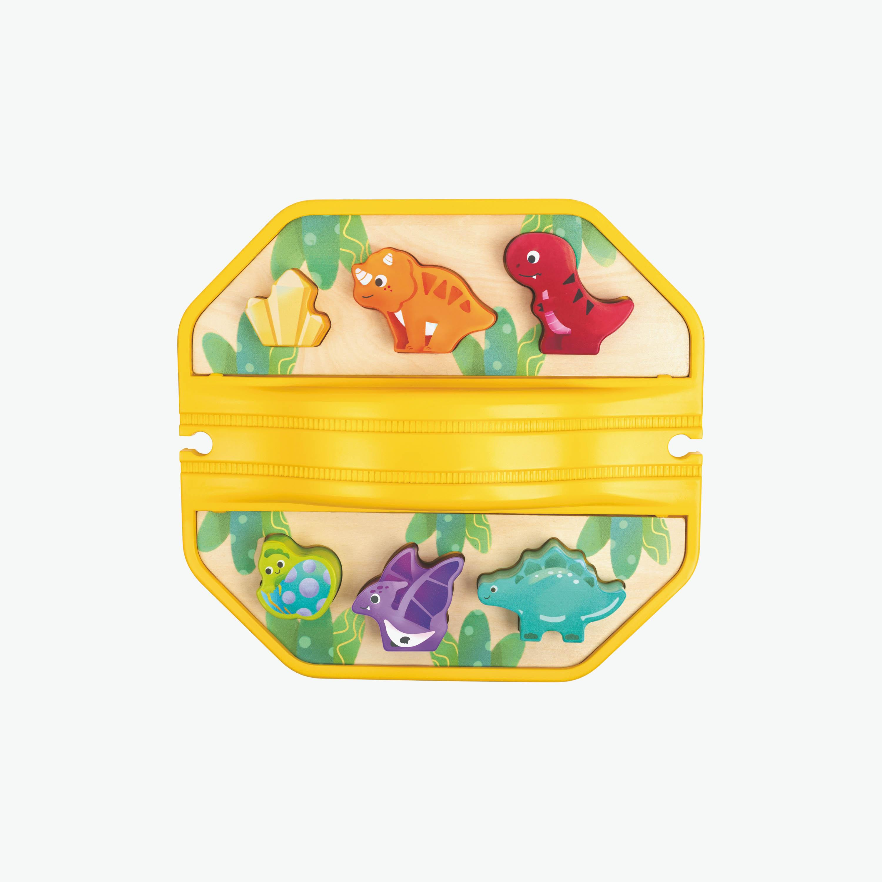 Hape 27-Piece Dinosaur Train Railway Bucket Set-toys-buildingblocks-constructionsets-image-6