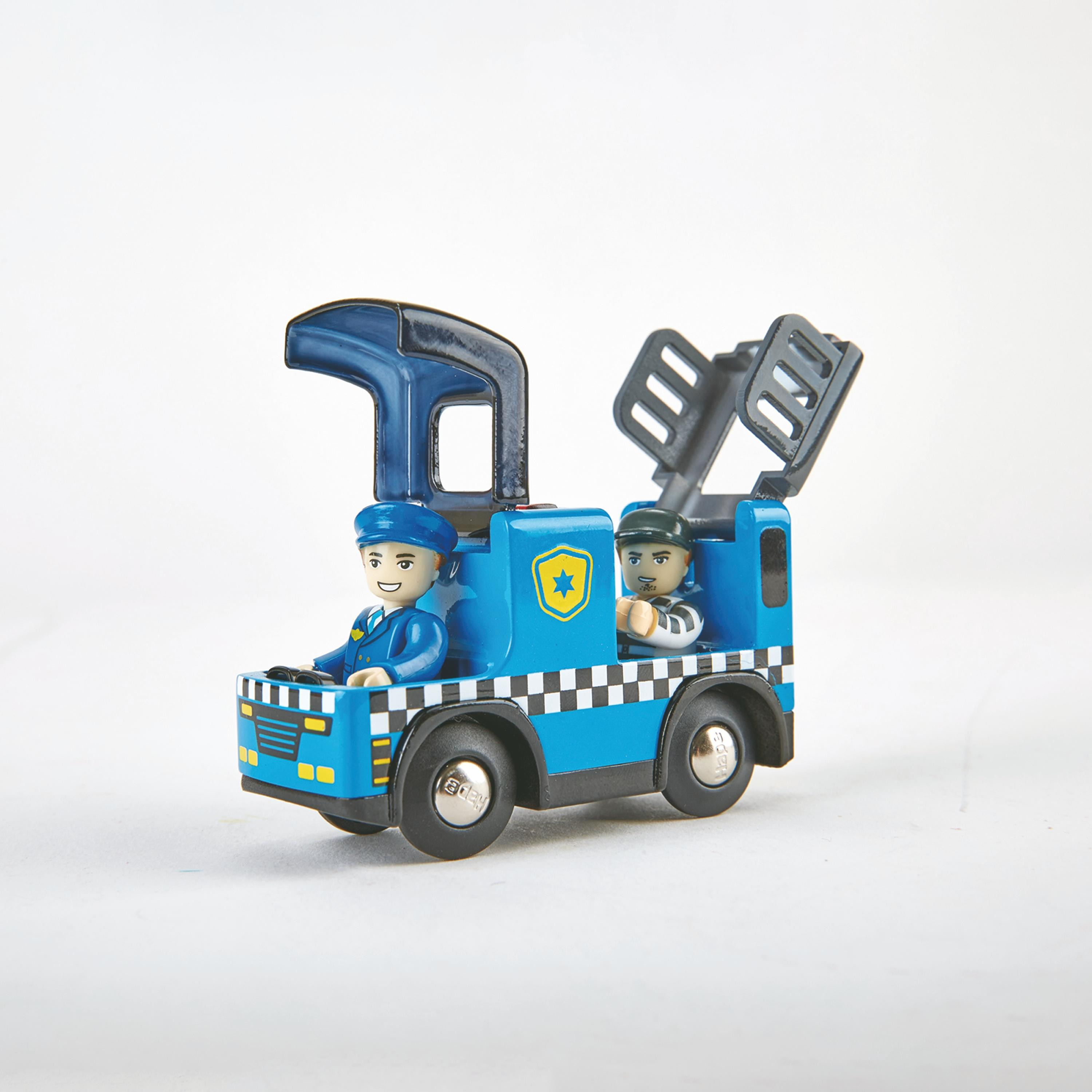 Hape Police Car with Siren-toys-playvehicles-cars-image-2