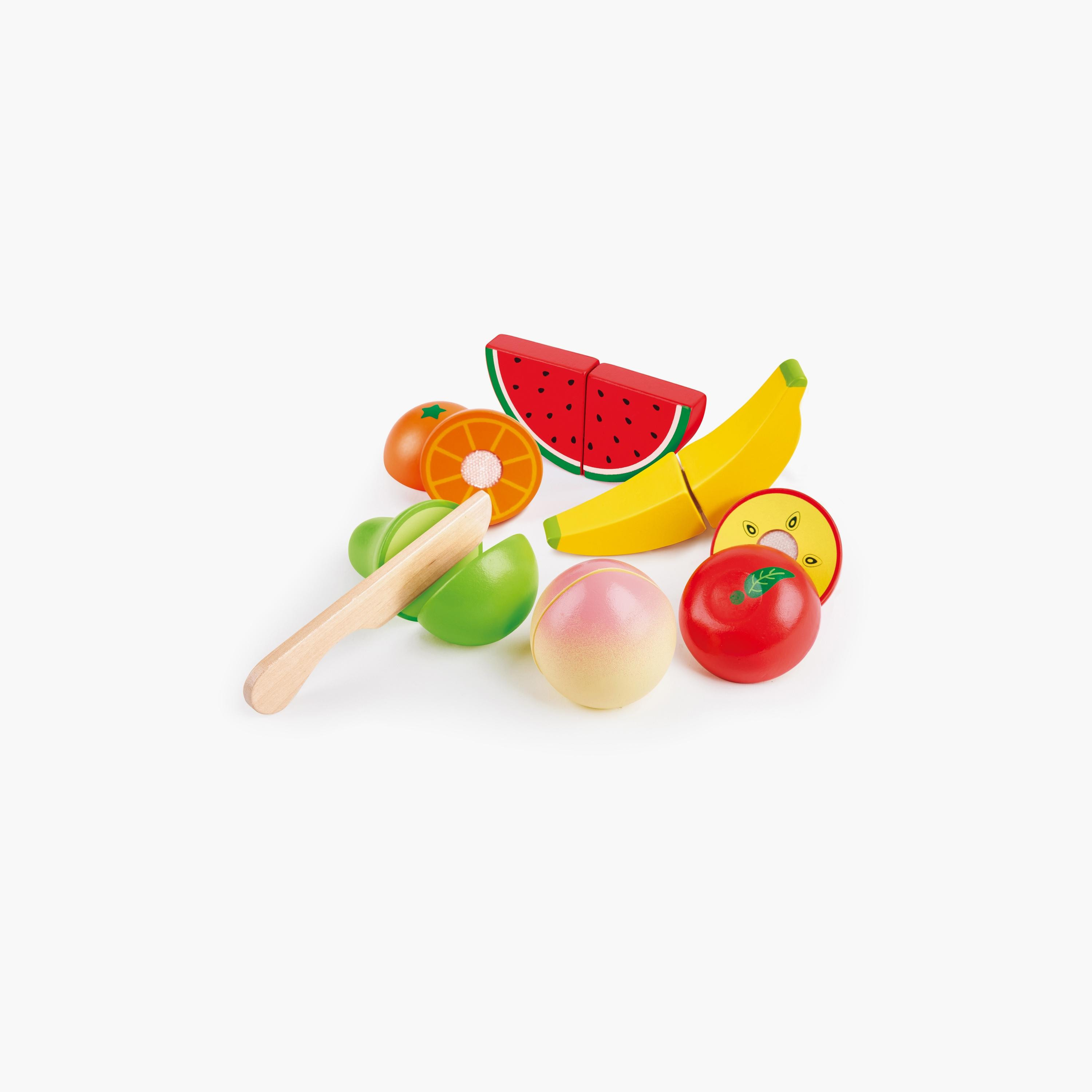 Hape 7-Piece Farm Shop Fruit Wooden Playset-toys-roleplay-playfoods-image-5