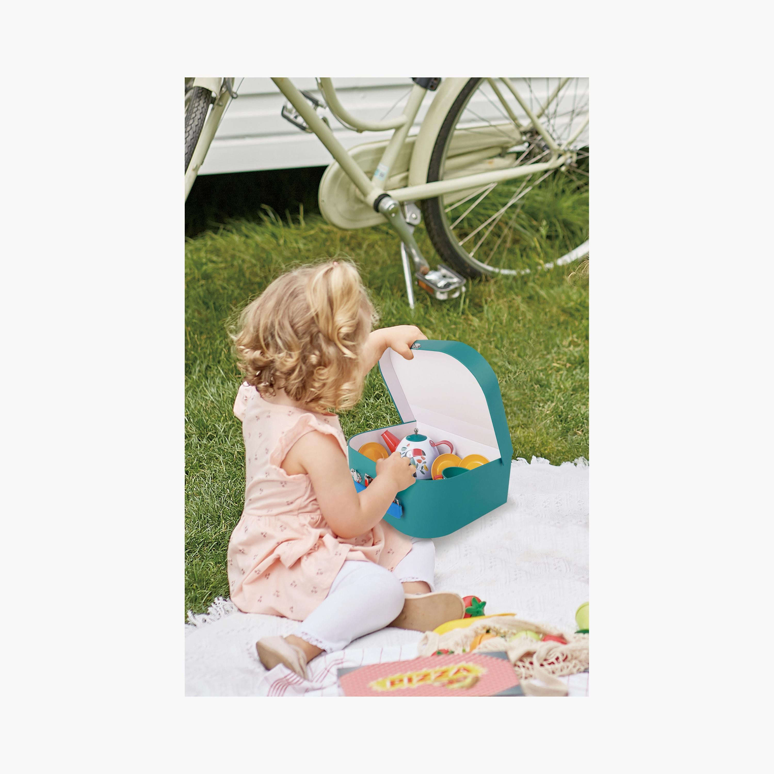 Hape 15-Piece Tea Time Playset with Storage Box-toys-roleplay-playfoods-image-6