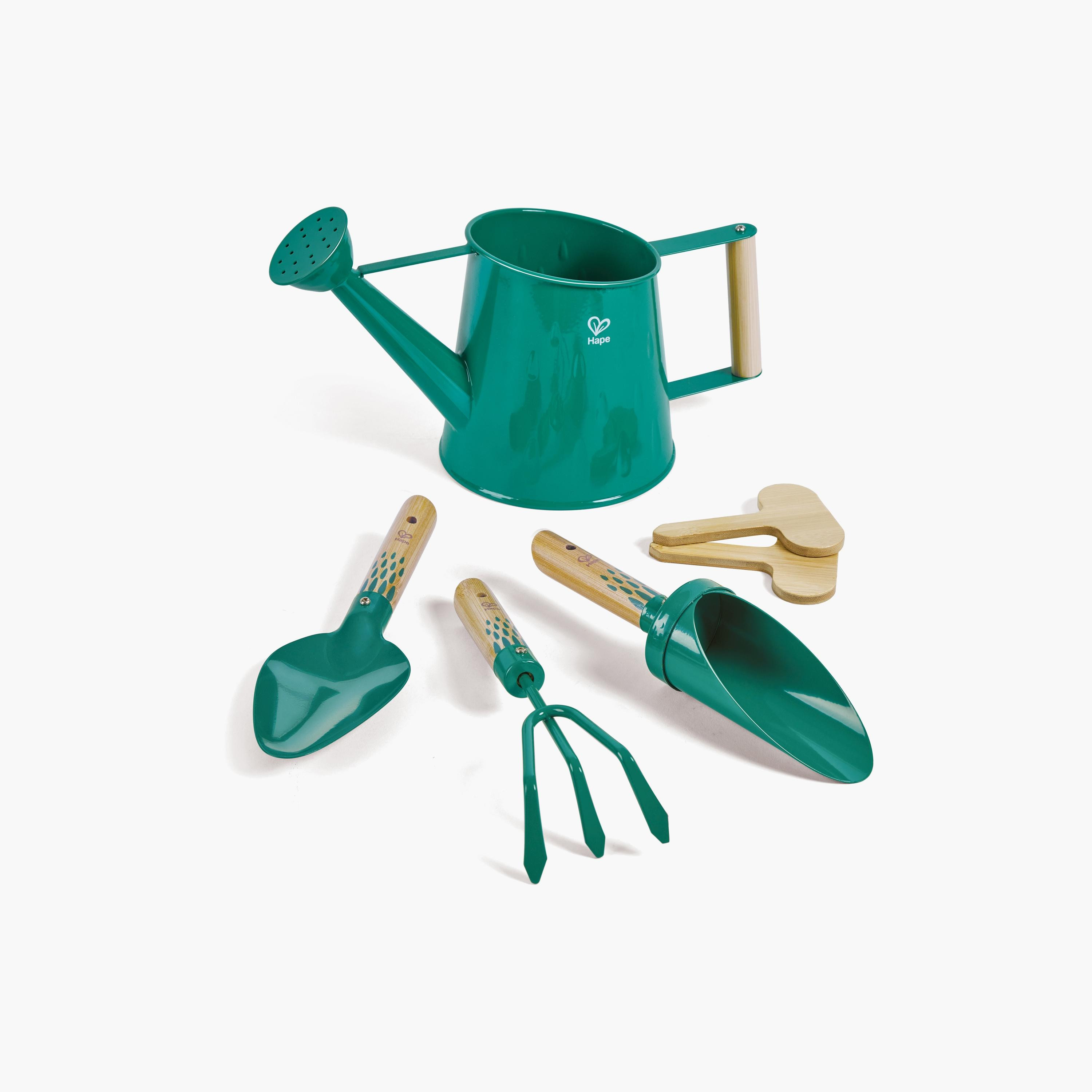 Hape Gardening & Flower Garden Tool Set-toys-roleplay-toolsandconstructionsets-image-1
