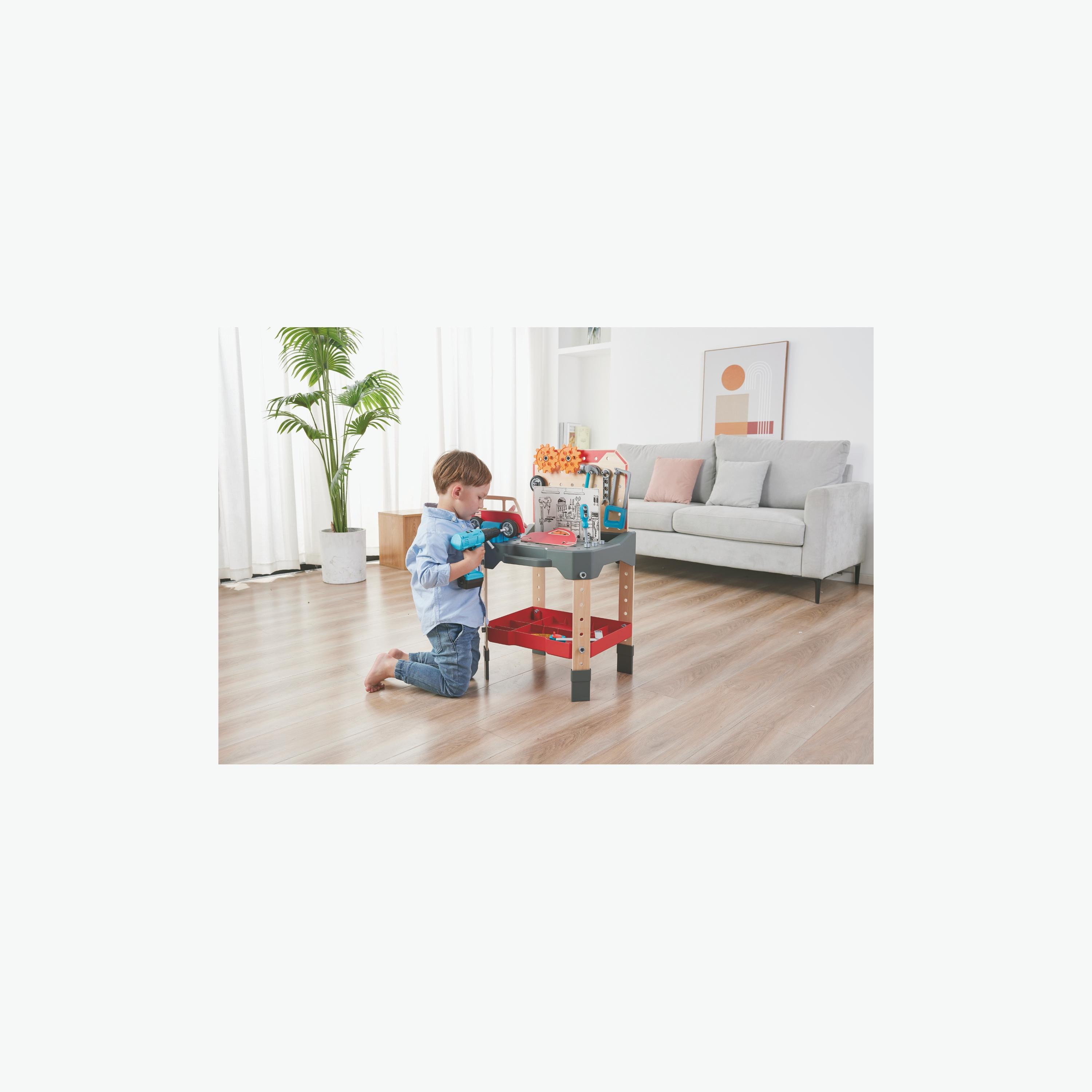 Hape Vehicle Service & Repair Workbench Tool Bench Building & Construction Toy-toys-playvehicles-vehicleplaysets-image-3