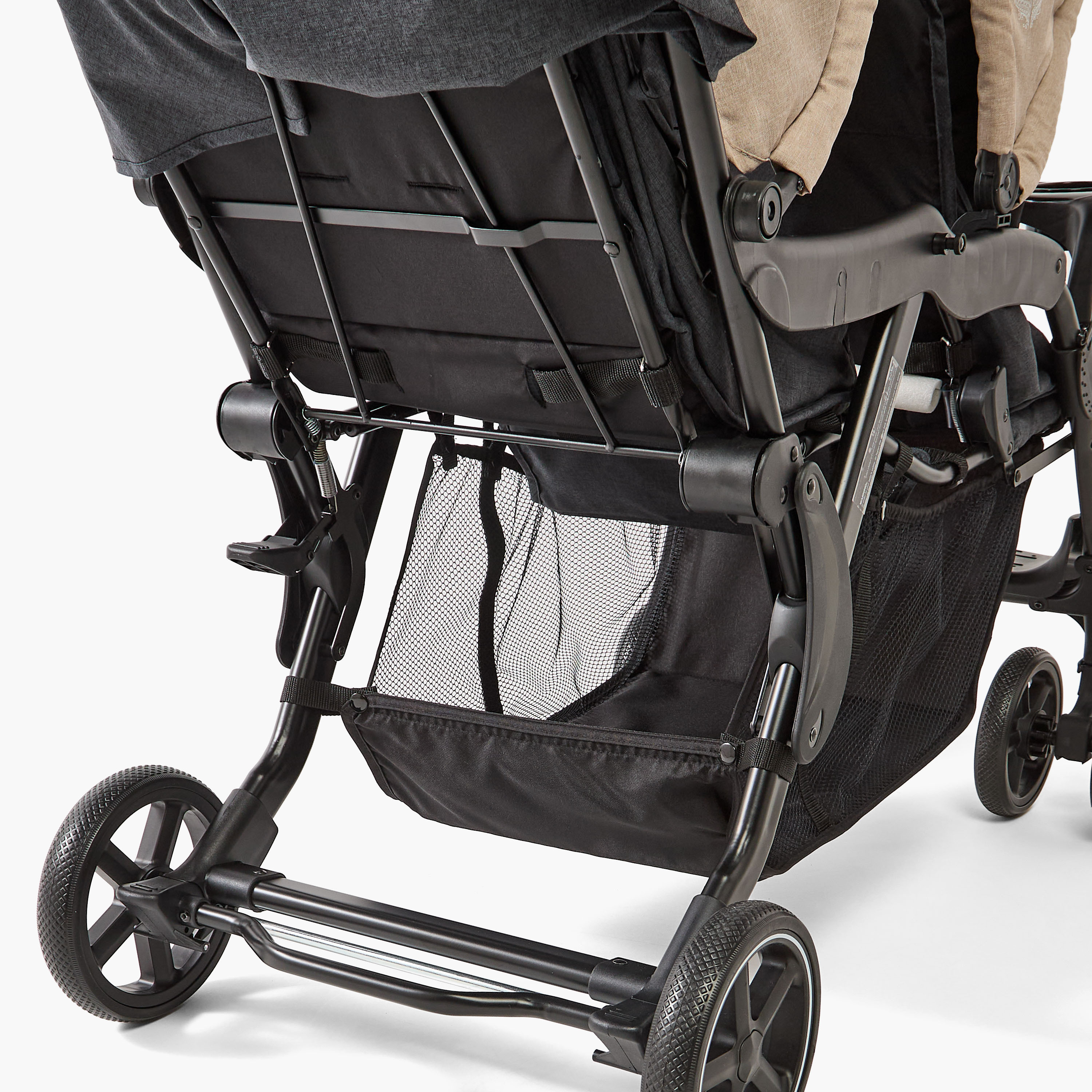 عربة أطفال تاندم بيبي مع مظلة من جونيورز-baby-gear-strollersandprams-strollers-image-4