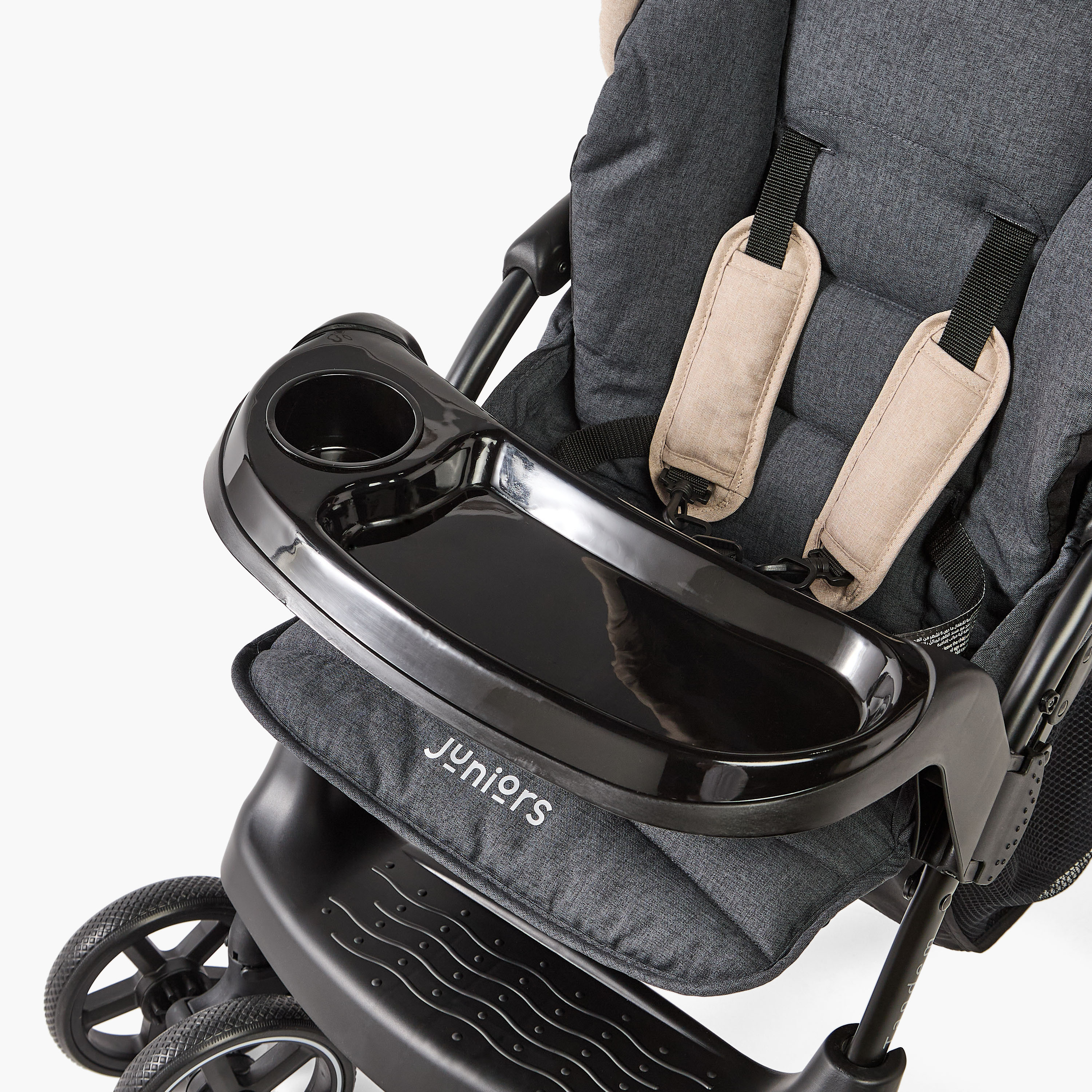 عربة أطفال تاندم بيبي مع مظلة من جونيورز-baby-gear-strollersandprams-strollers-image-3