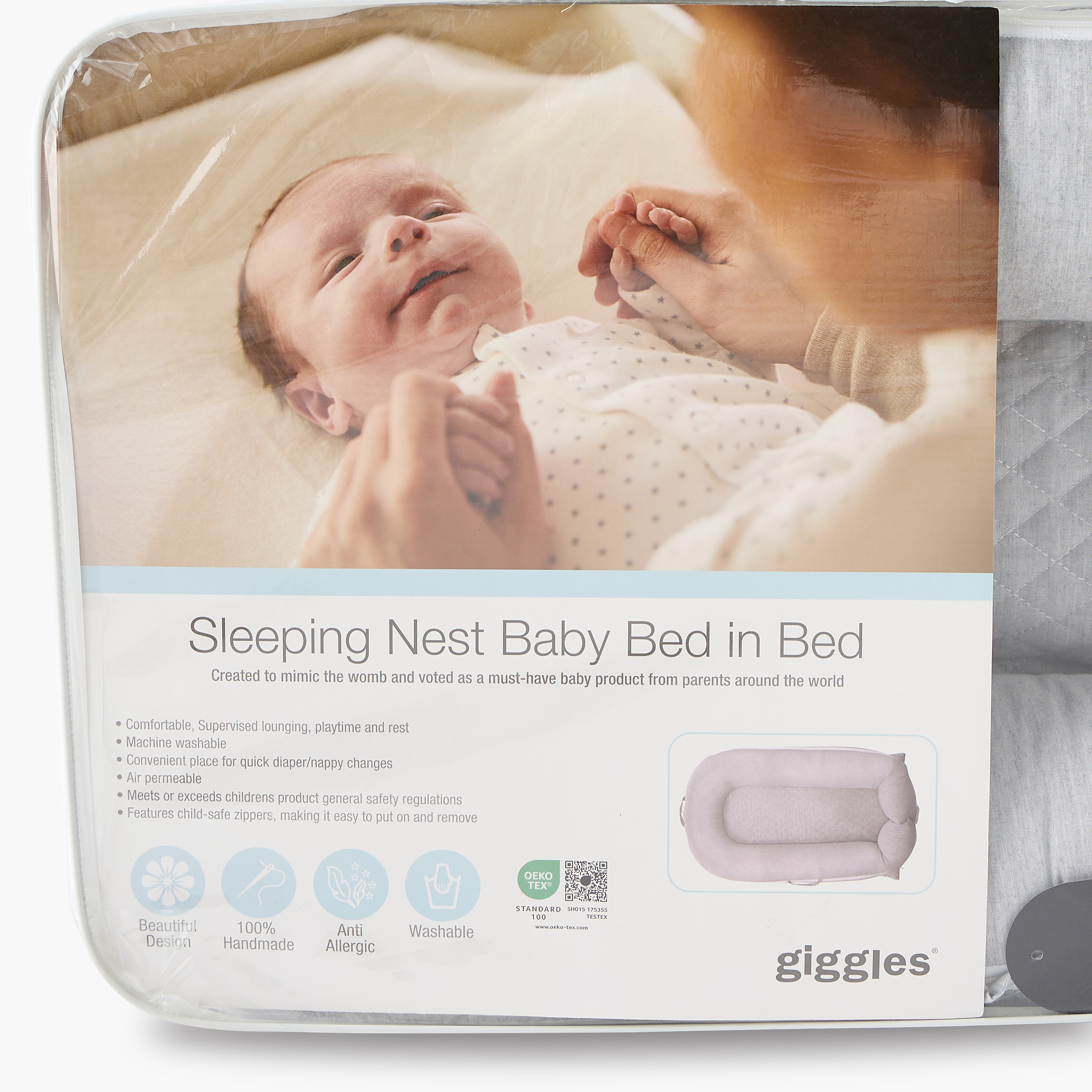 Giggles Solid Baby Nest-baby-nursery-blanketsandswaddles-swaddlesandsleepingbags-image-10