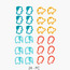 Fisher-Price 24-Piece Animal Parade Fidget Ring Set-toys-babyandtoddlertoys-rattlesandteethers-image-1