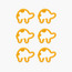 Fisher-Price 24-Piece Animal Parade Fidget Ring Set-toys-babyandtoddlertoys-rattlesandteethers-image-3