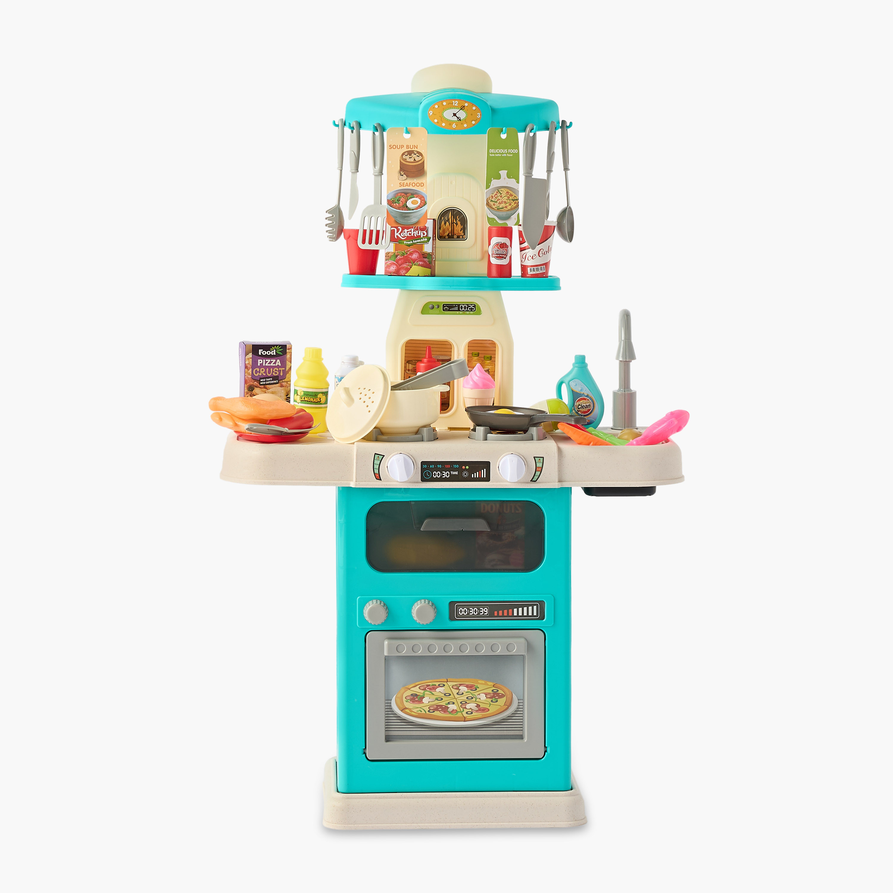 مجموعة لعب هوم شيف 64 قطعة-toys-roleplay-kitchensets-image-10
