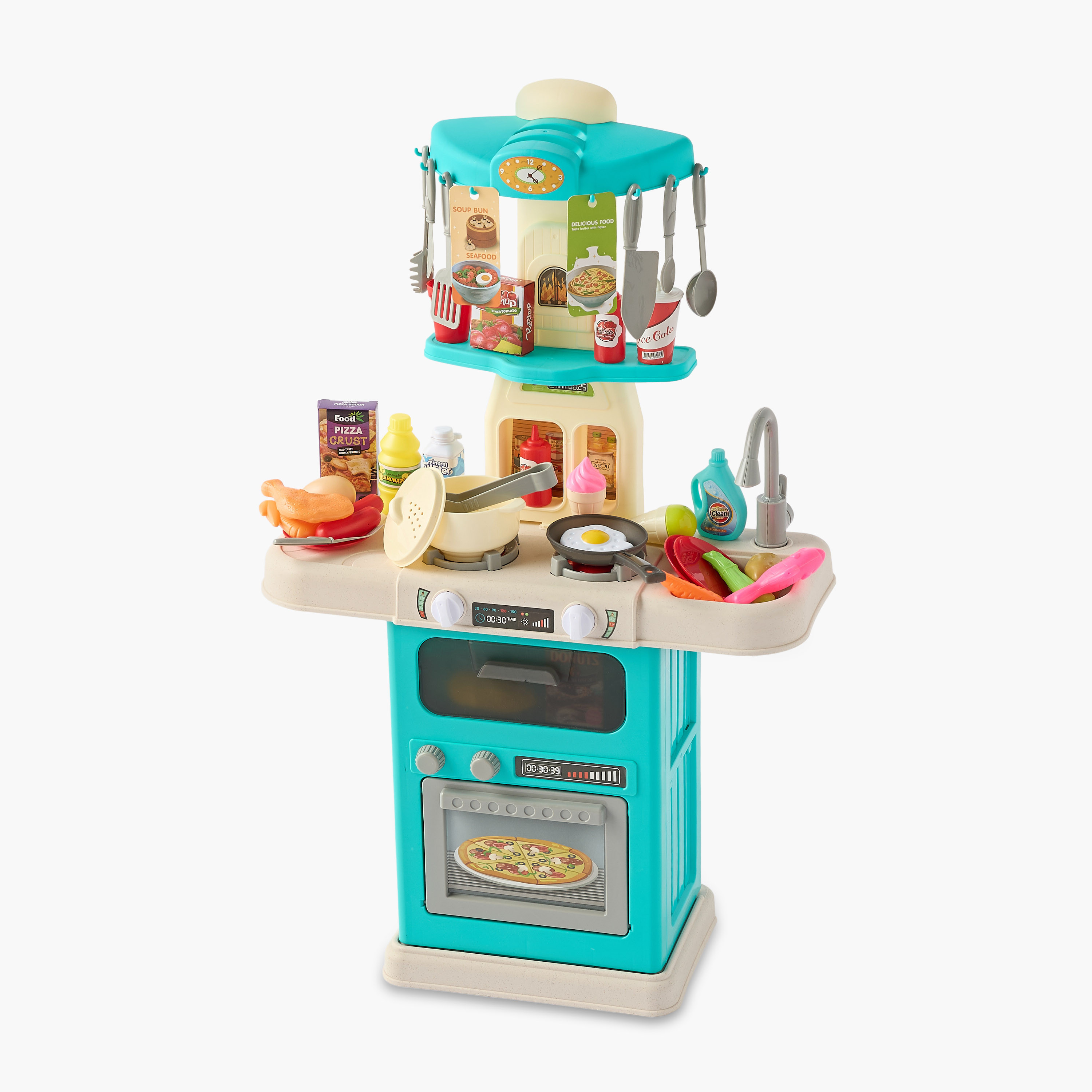 مجموعة لعب هوم شيف 64 قطعة-toys-roleplay-kitchensets-image-9
