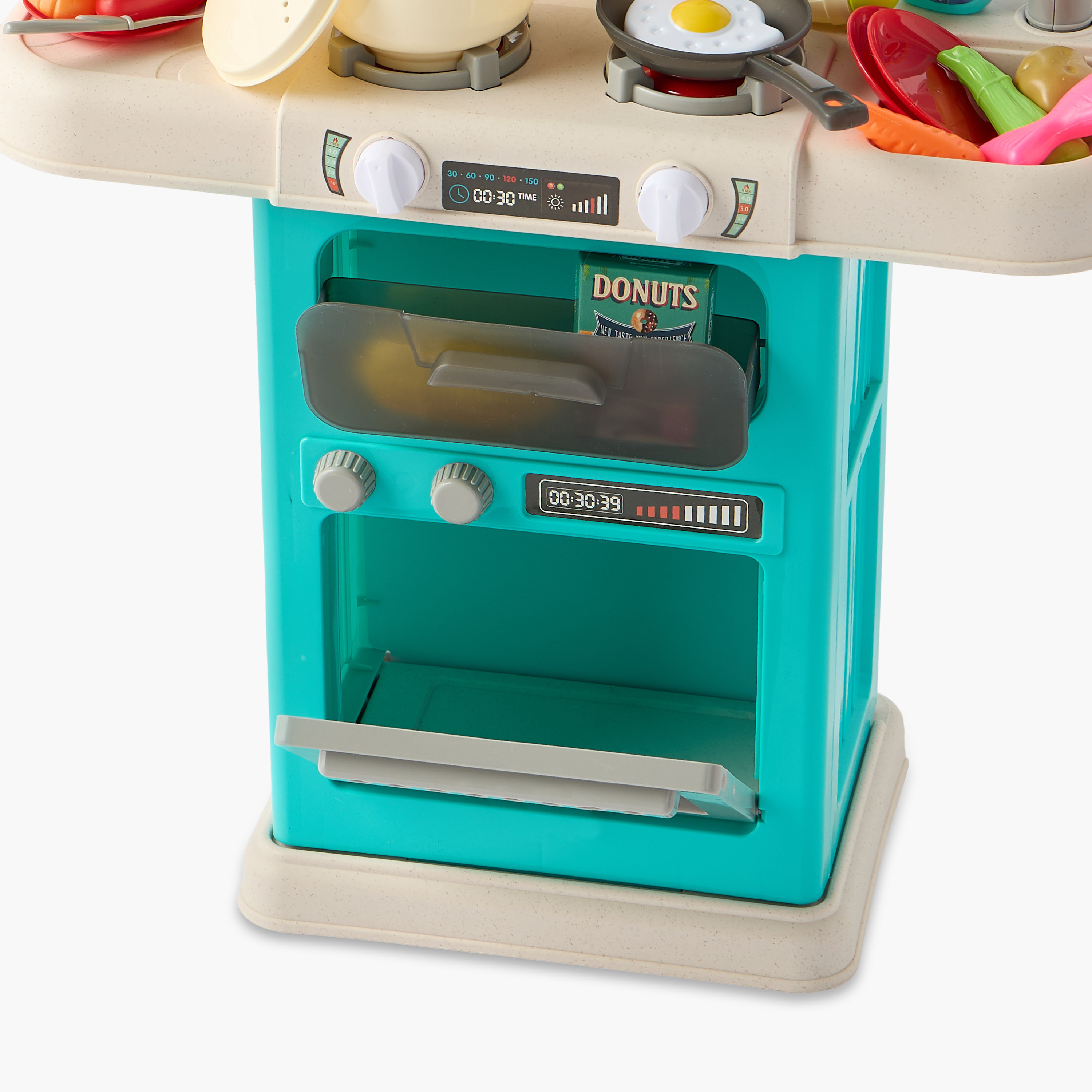 مجموعة لعب هوم شيف 64 قطعة-toys-roleplay-kitchensets-image-5
