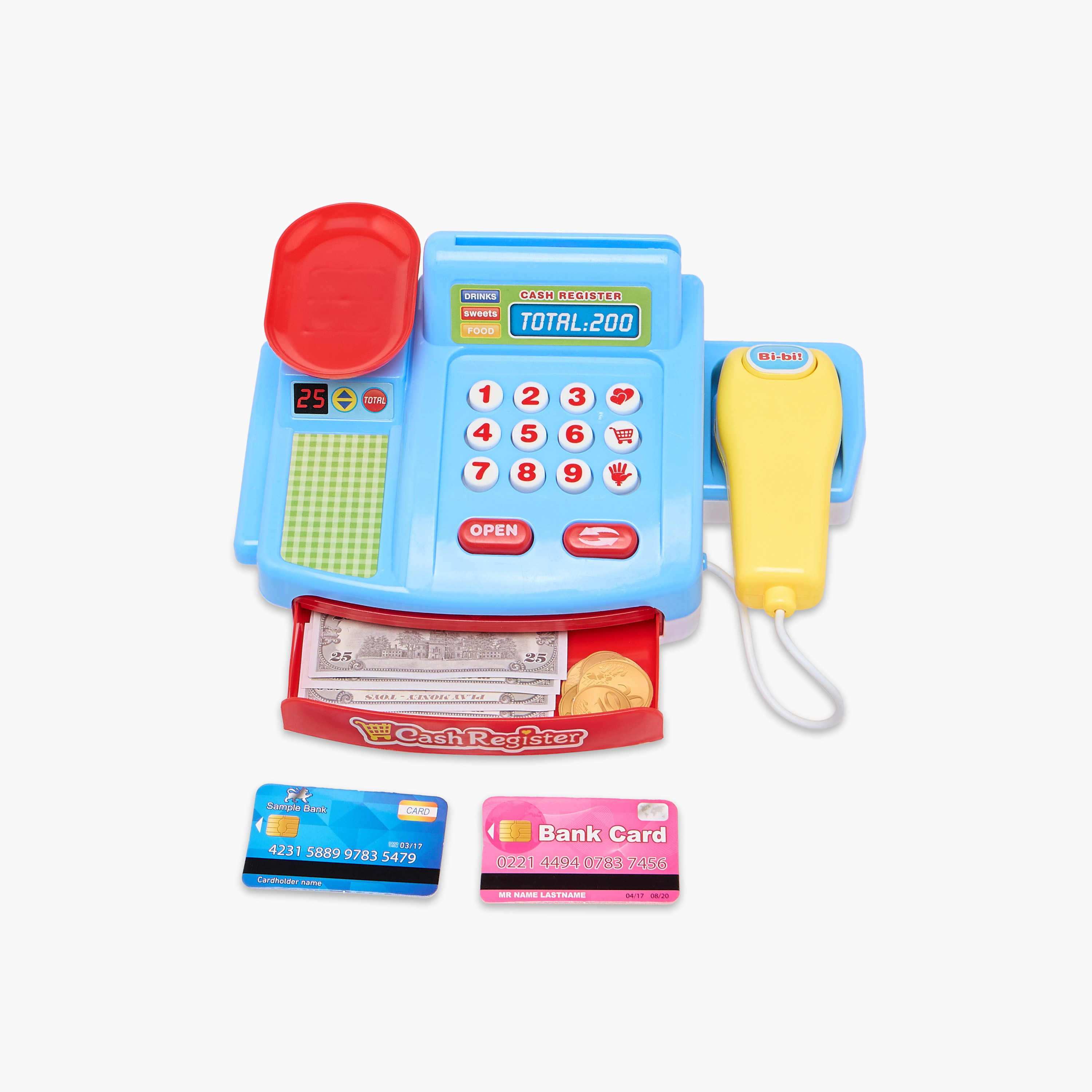 مجموعة لعب صندوق الدفع-toys-roleplay-supermarketandshoppingsets-image-2