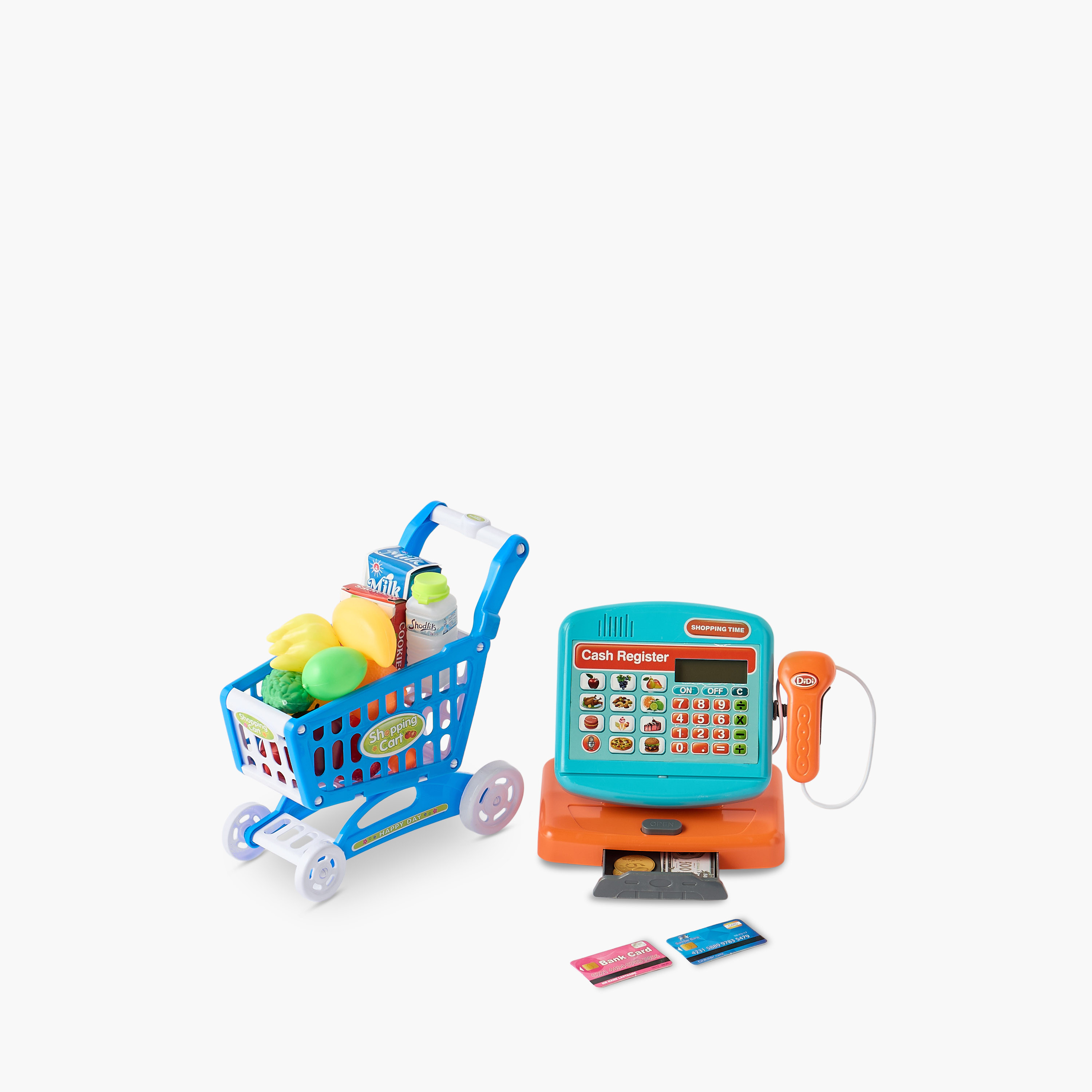 مجموعة لعب تسجيل النقود-toys-roleplay-supermarketandshoppingsets-image-1