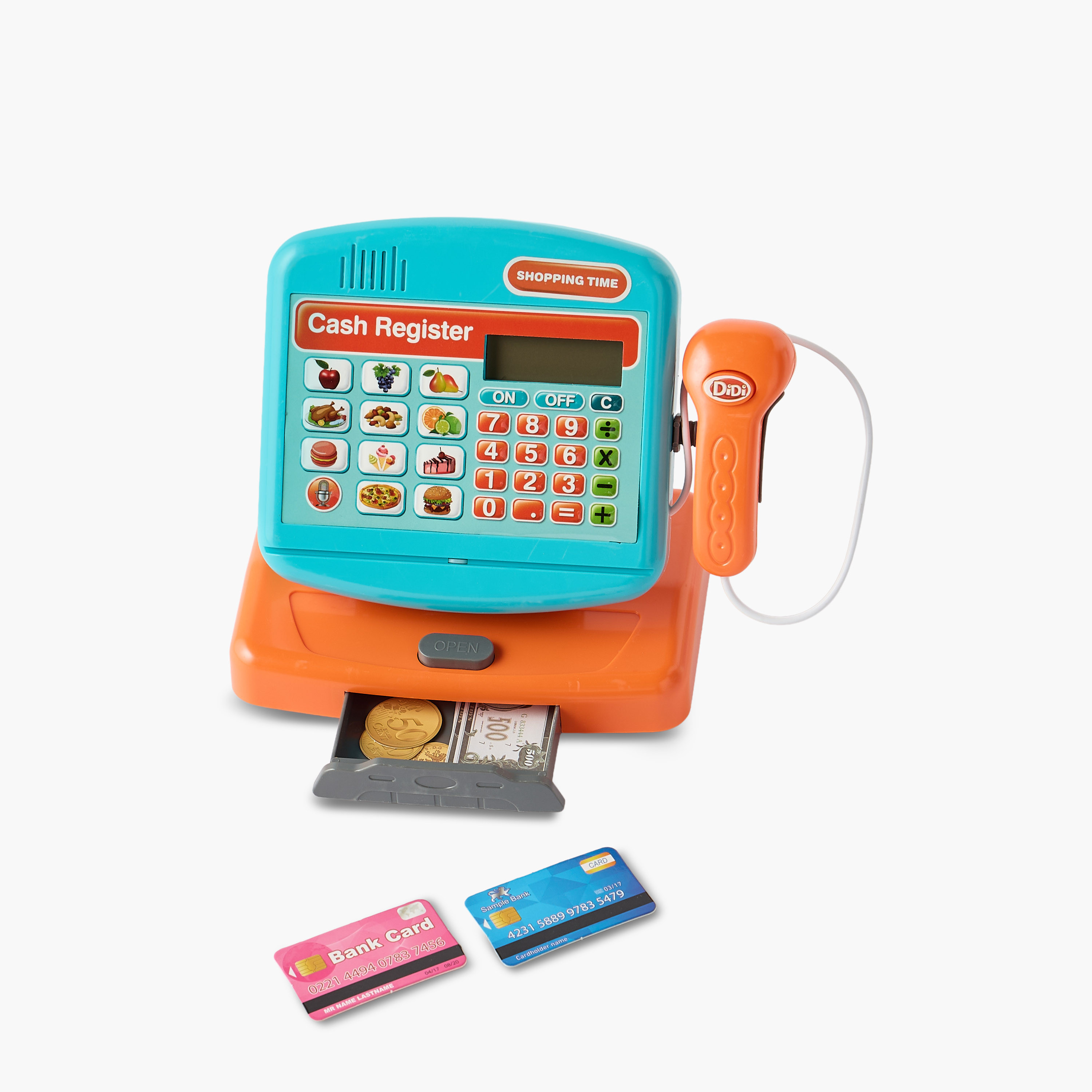 مجموعة لعب تسجيل النقود-toys-roleplay-supermarketandshoppingsets-image-2