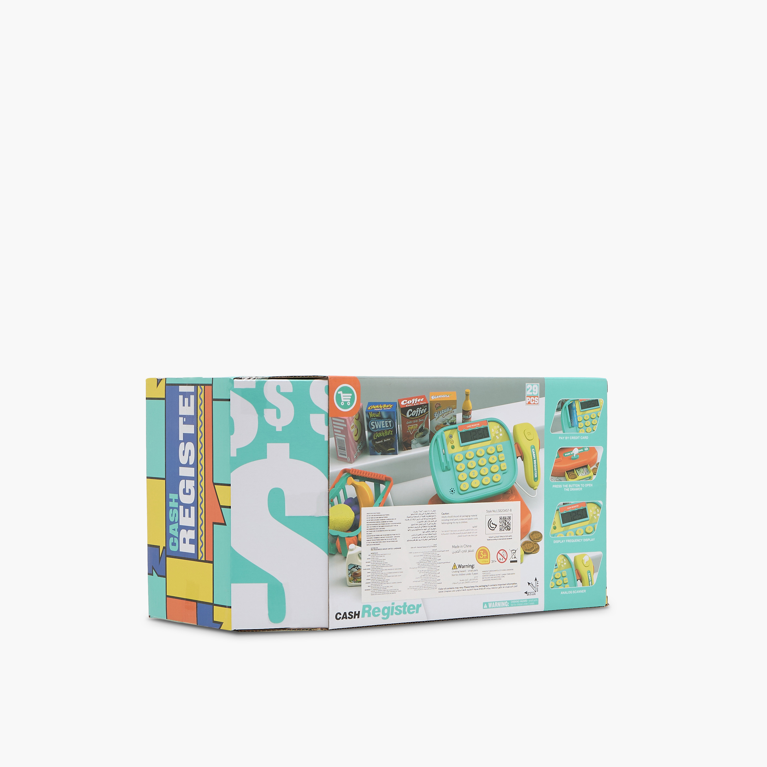 مجموعة لعب صندوق الدفع-toys-roleplay-supermarketandshoppingsets-image-11
