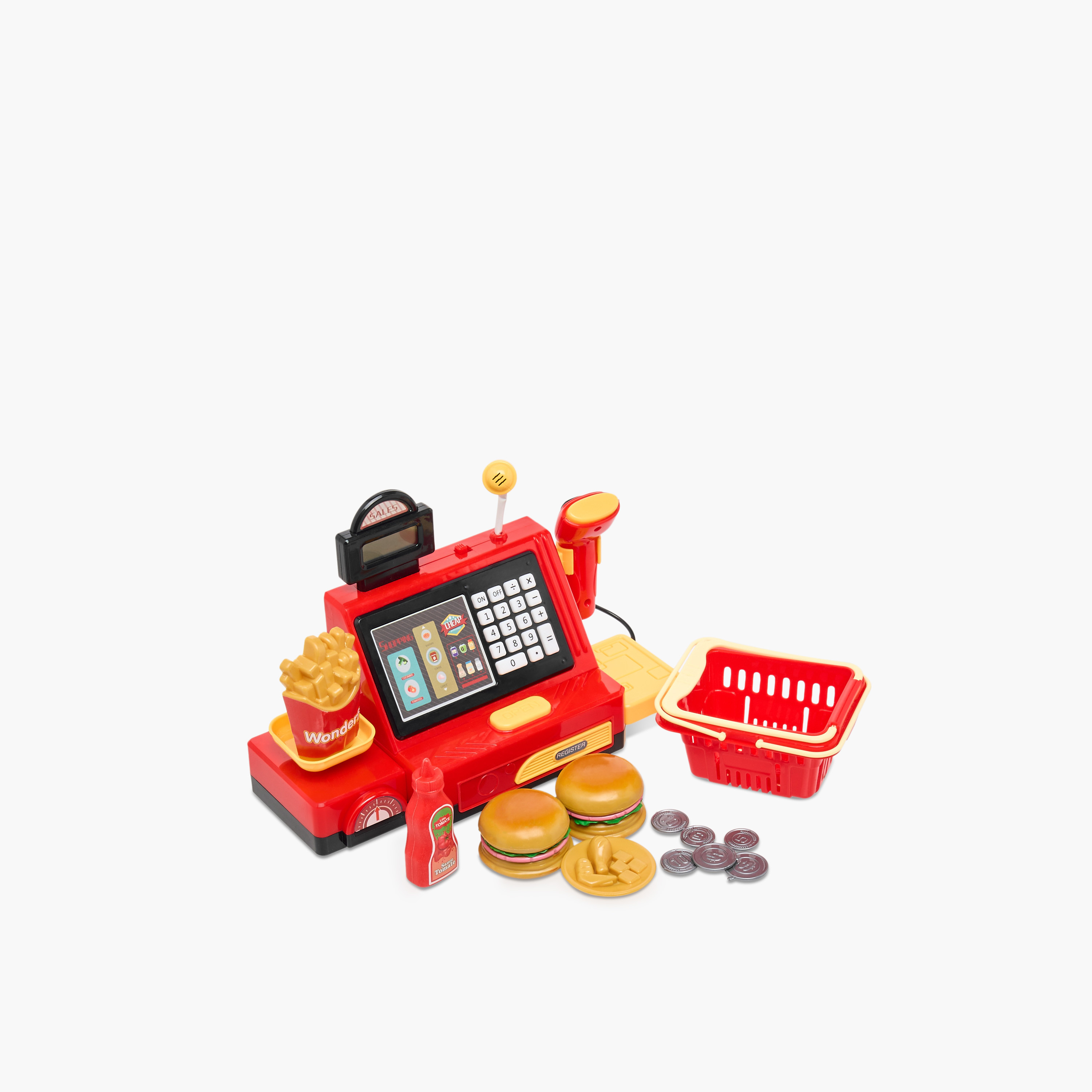 مجموعة لعب صندوق الدفع-toys-roleplay-supermarketandshoppingsets-image-2