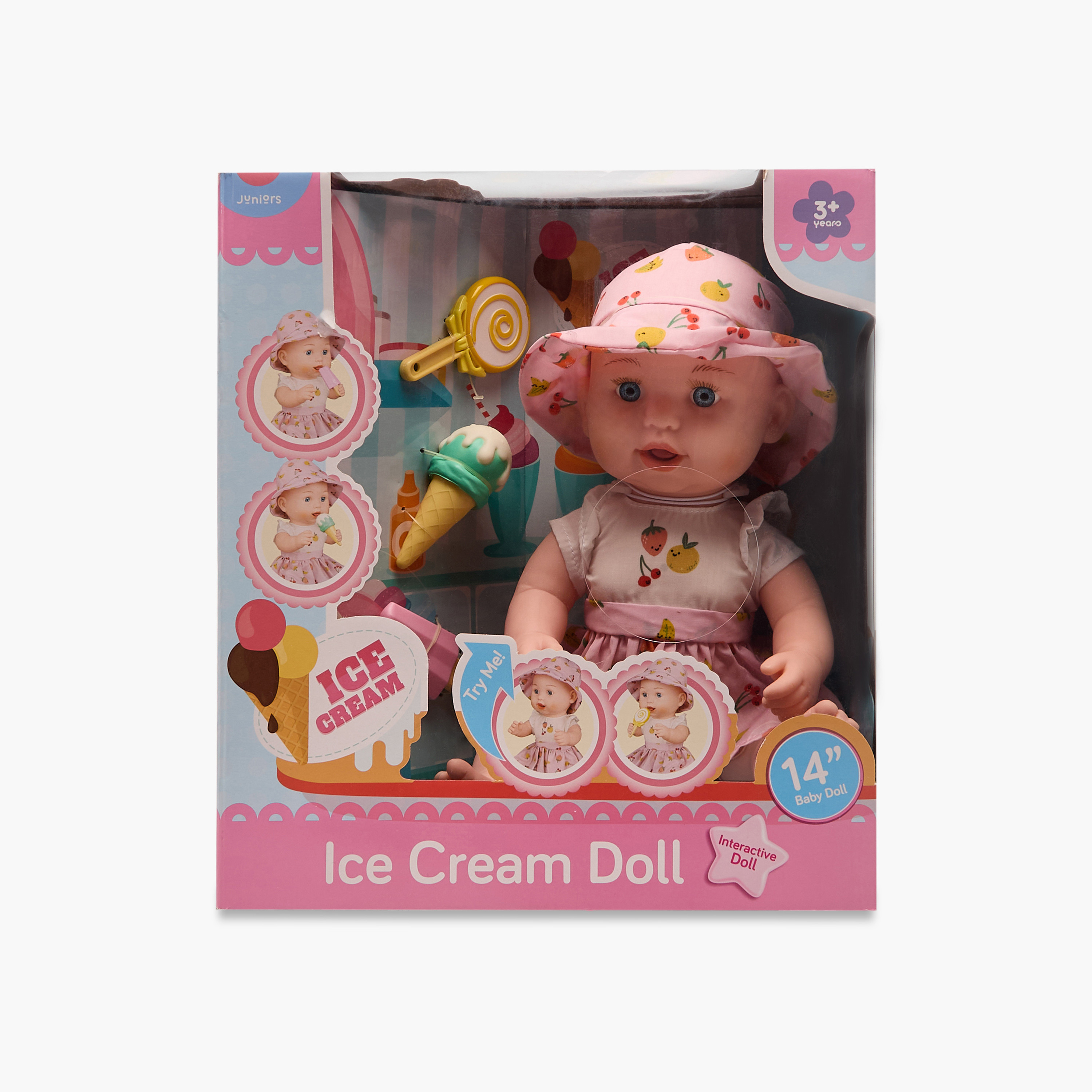 Juniors Ice Cream Doll Playset - 36 cm-toys-dollsandplaysets-dollplaysets-image-9