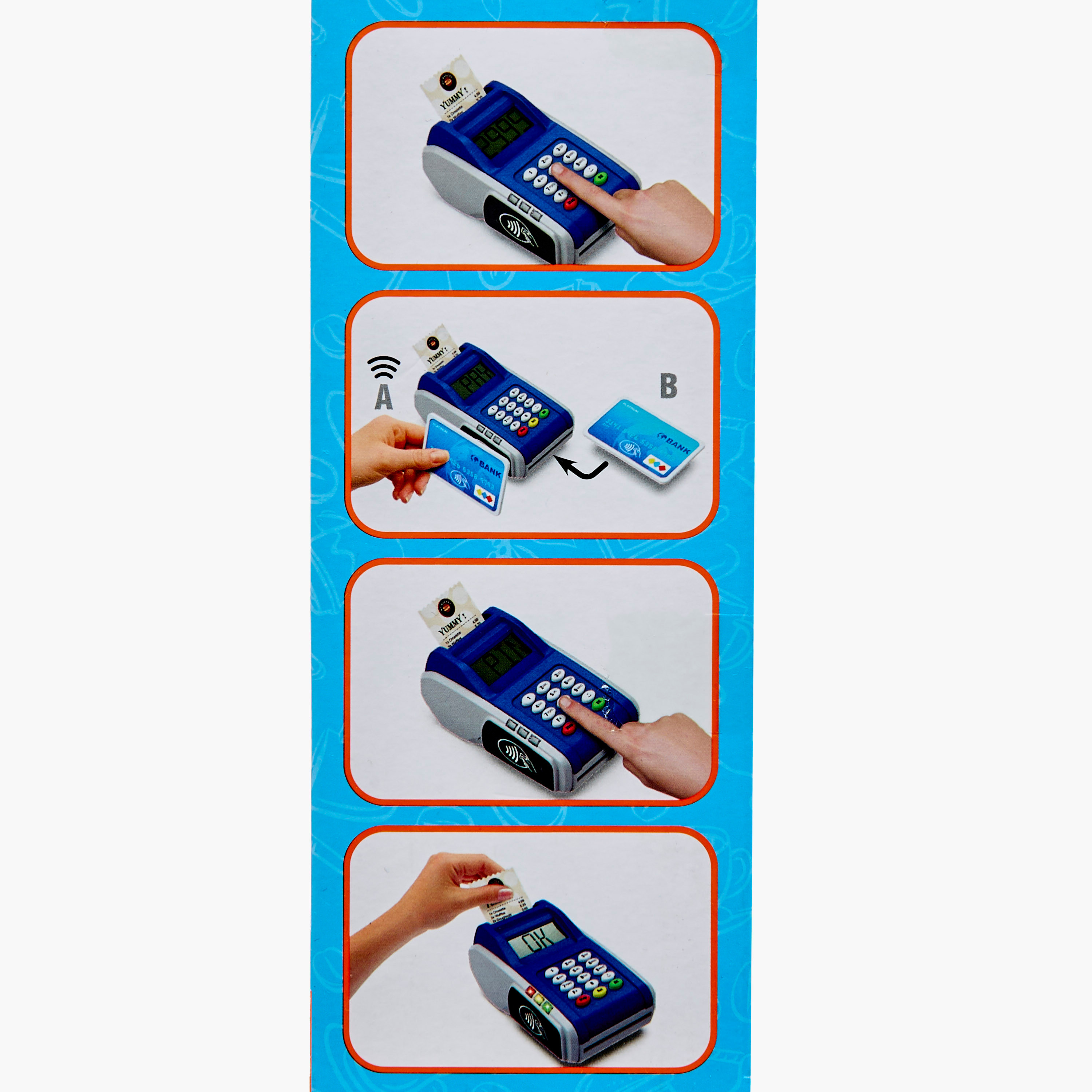 Electronic POS Terminal Cash Register Playset-toys-roleplay-moneyandbankingsets-image-12